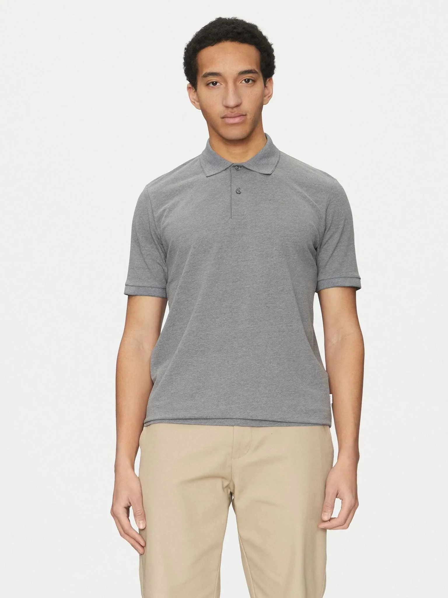 SELECTED MEN - SLHSLIM-ATLAS SS POLO SELECTED MEN - SLHSLIM-ATLAS SS POLO