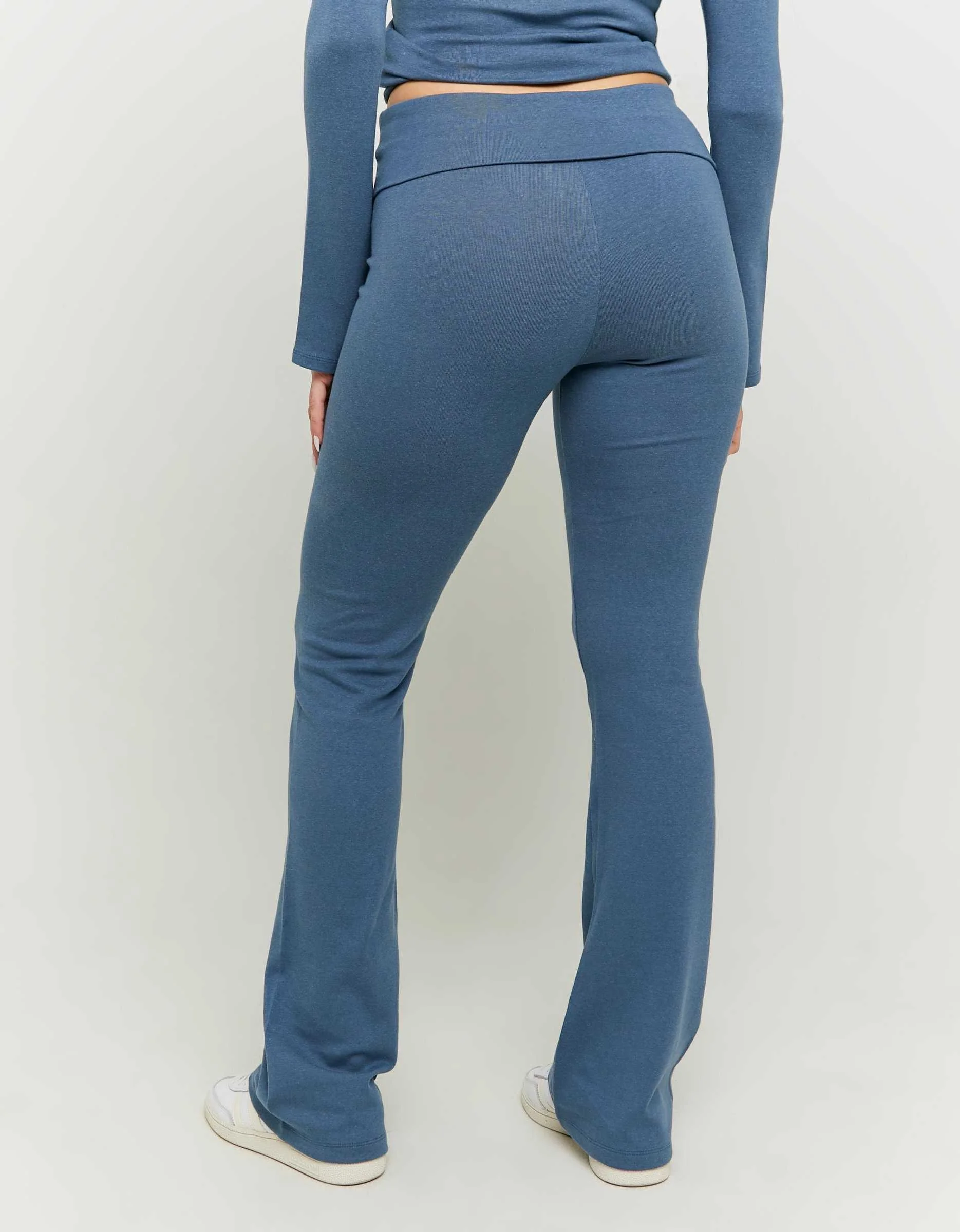 Tally Weijl - Blue Leggings with Fold Tally Weijl - Blue Leggings with Fold