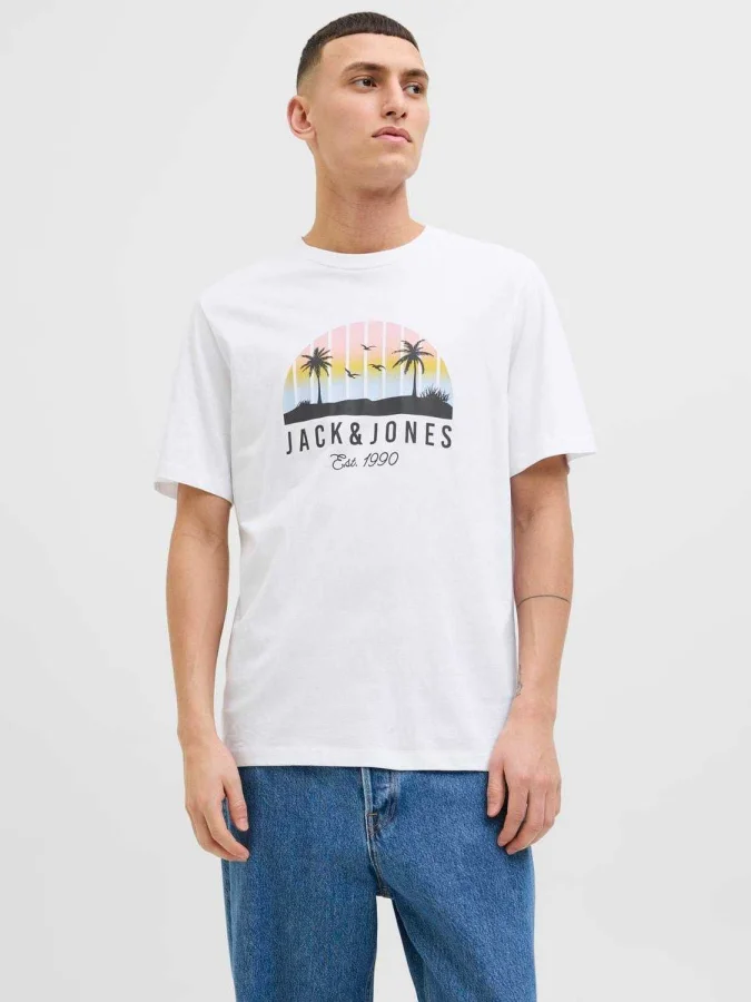 Jack&Jones - JJPALM TEE SS...