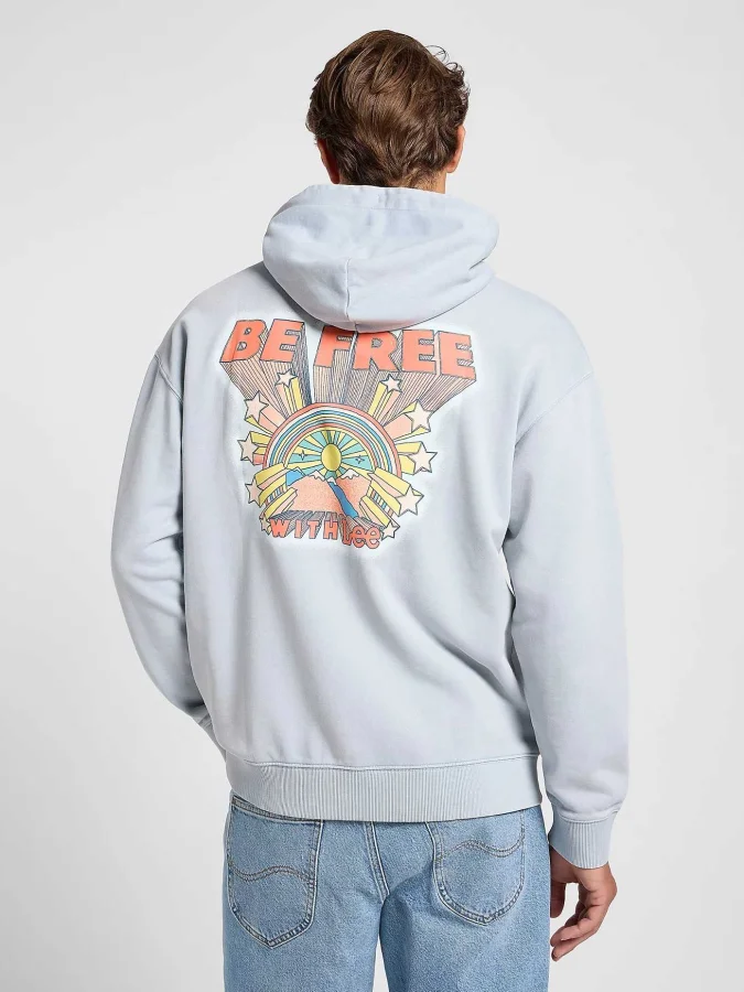 LEE - RELAXED GRAPHIC HOODIE 2