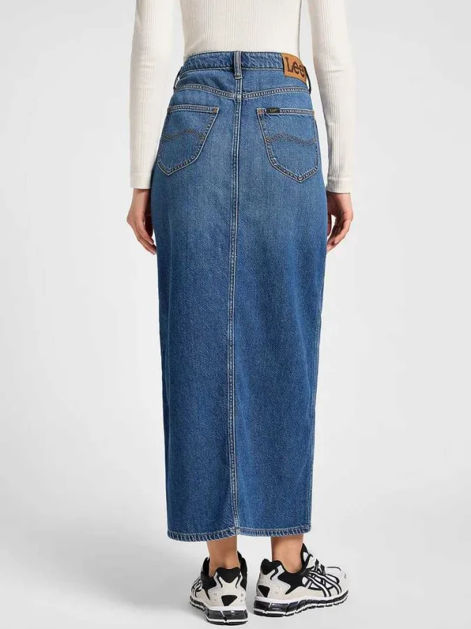 LEE - SIDE SLIT MAXI SKIRT 2