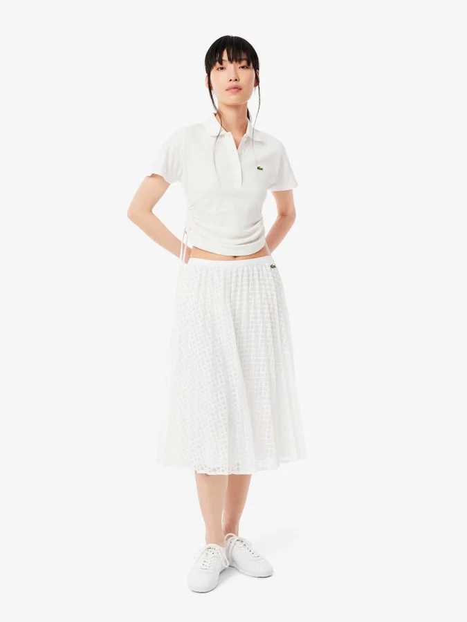 Lacoste - Pleated Lace Skirt 2