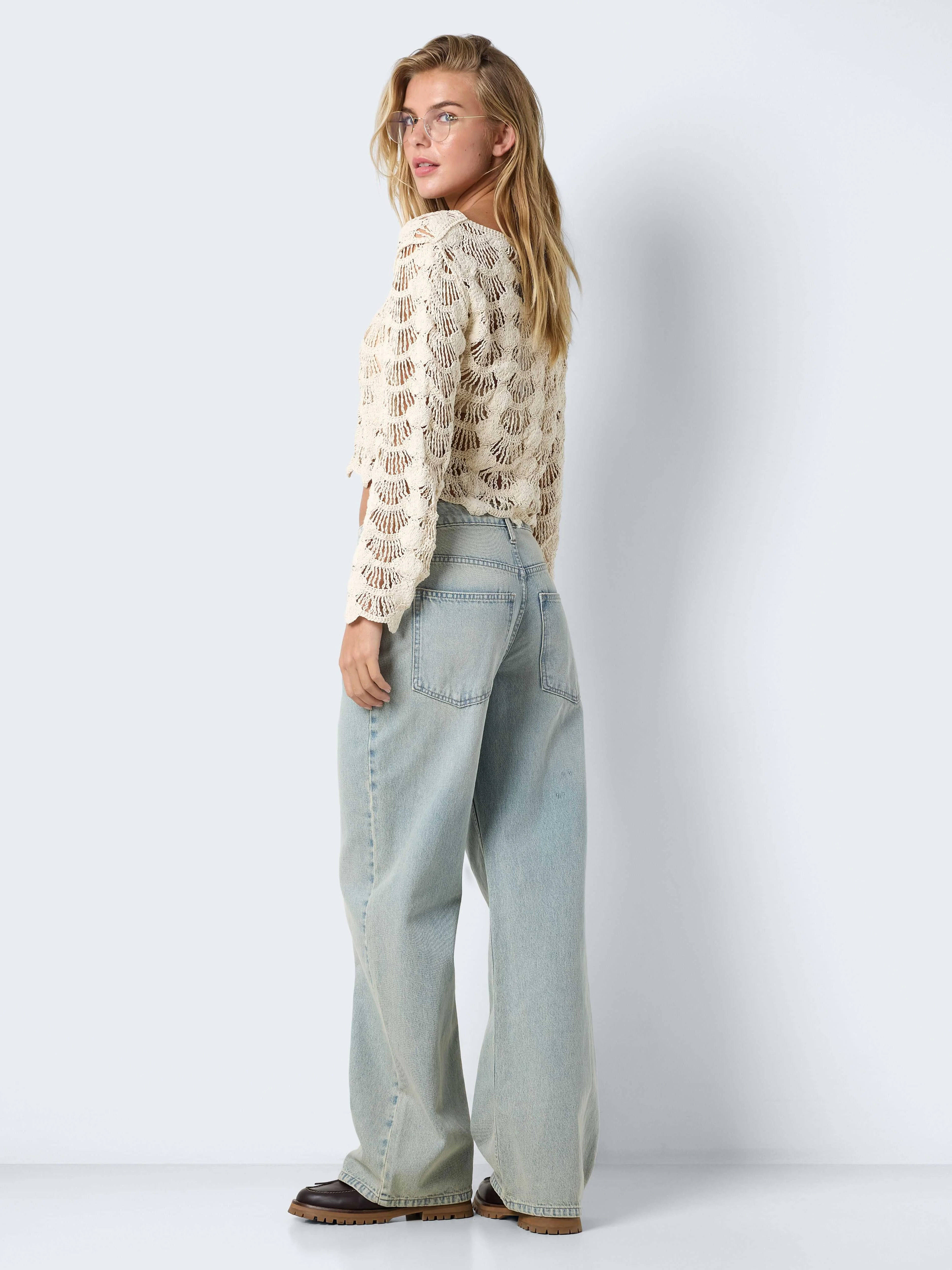Noisy May - NMLANA L/S BOAT NECK BELL... Noisy May - NMLANA L/S BOAT NECK BELL...