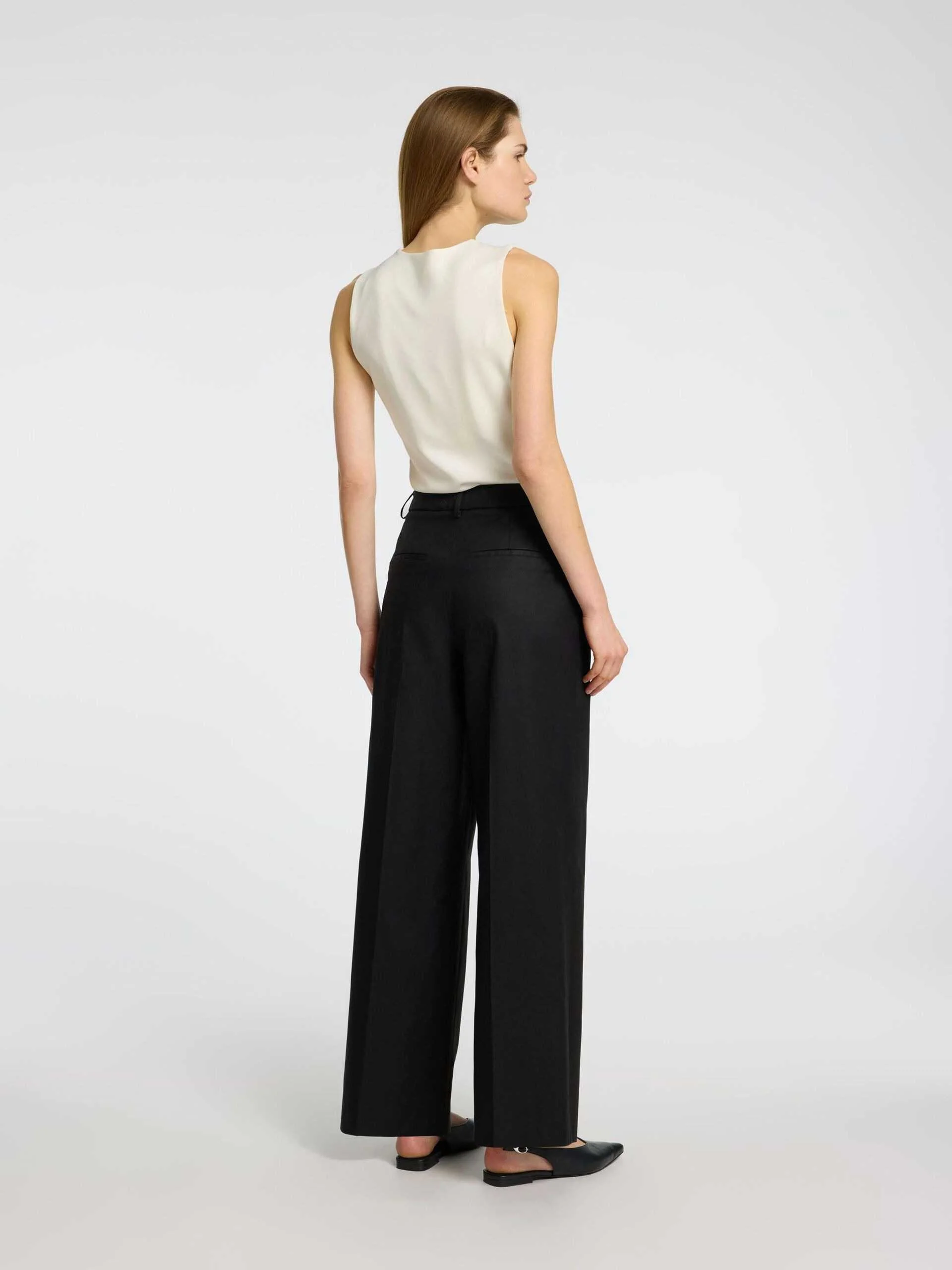 SELECTED WOMEN - SLFTENNY SL V-NECK TOP SELECTED WOMEN - SLFTENNY SL V-NECK TOP