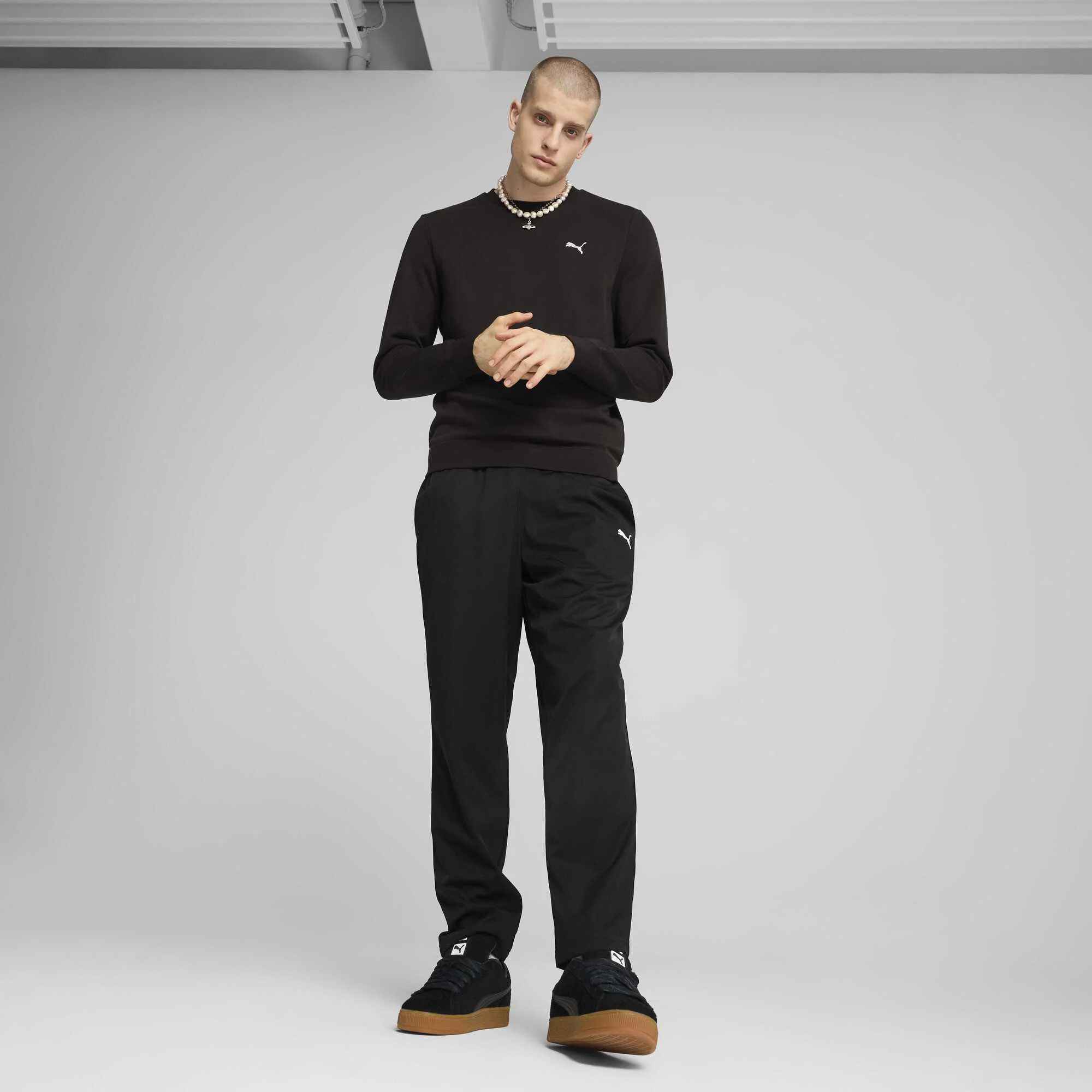 Puma - ESS Small Puma Logo Crew TR Puma - ESS Small Puma Logo Crew TR