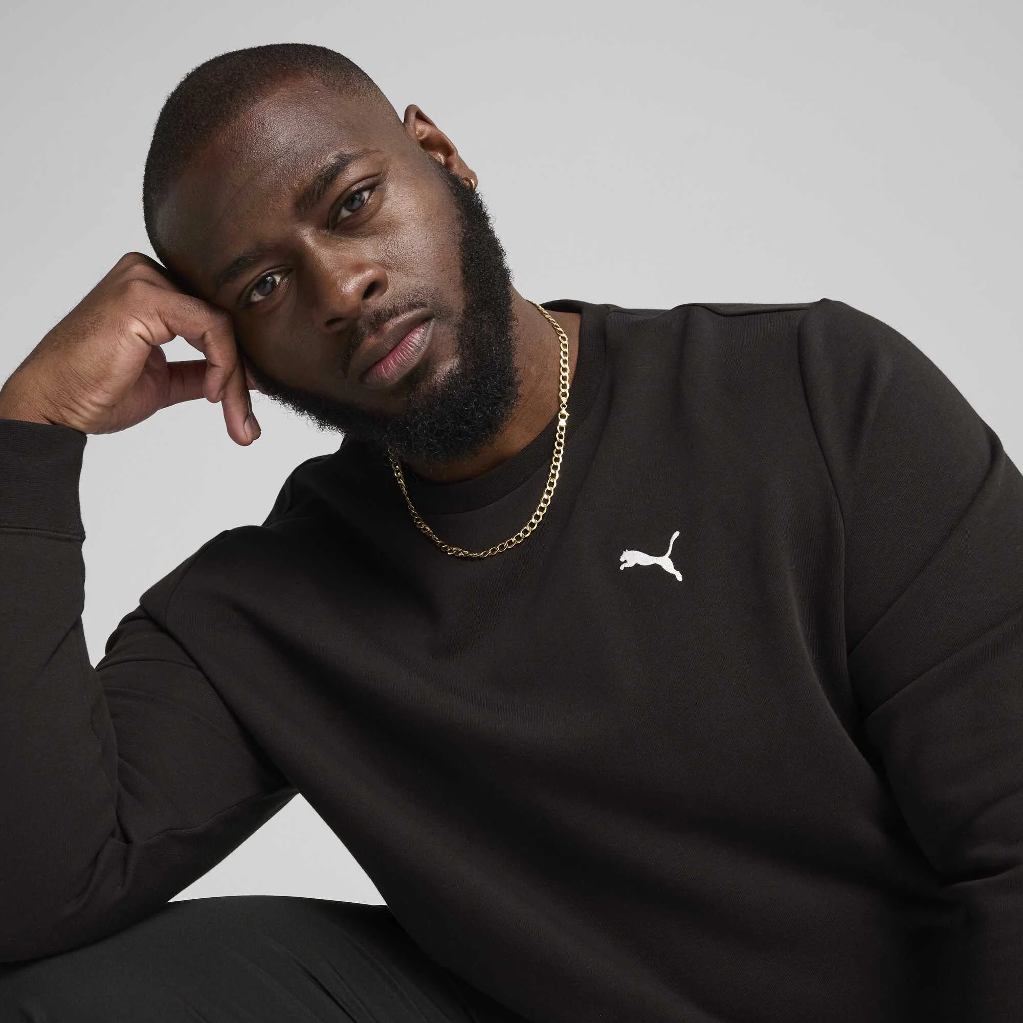 Puma - ESS Small Puma Logo Crew TR Puma - ESS Small Puma Logo Crew TR