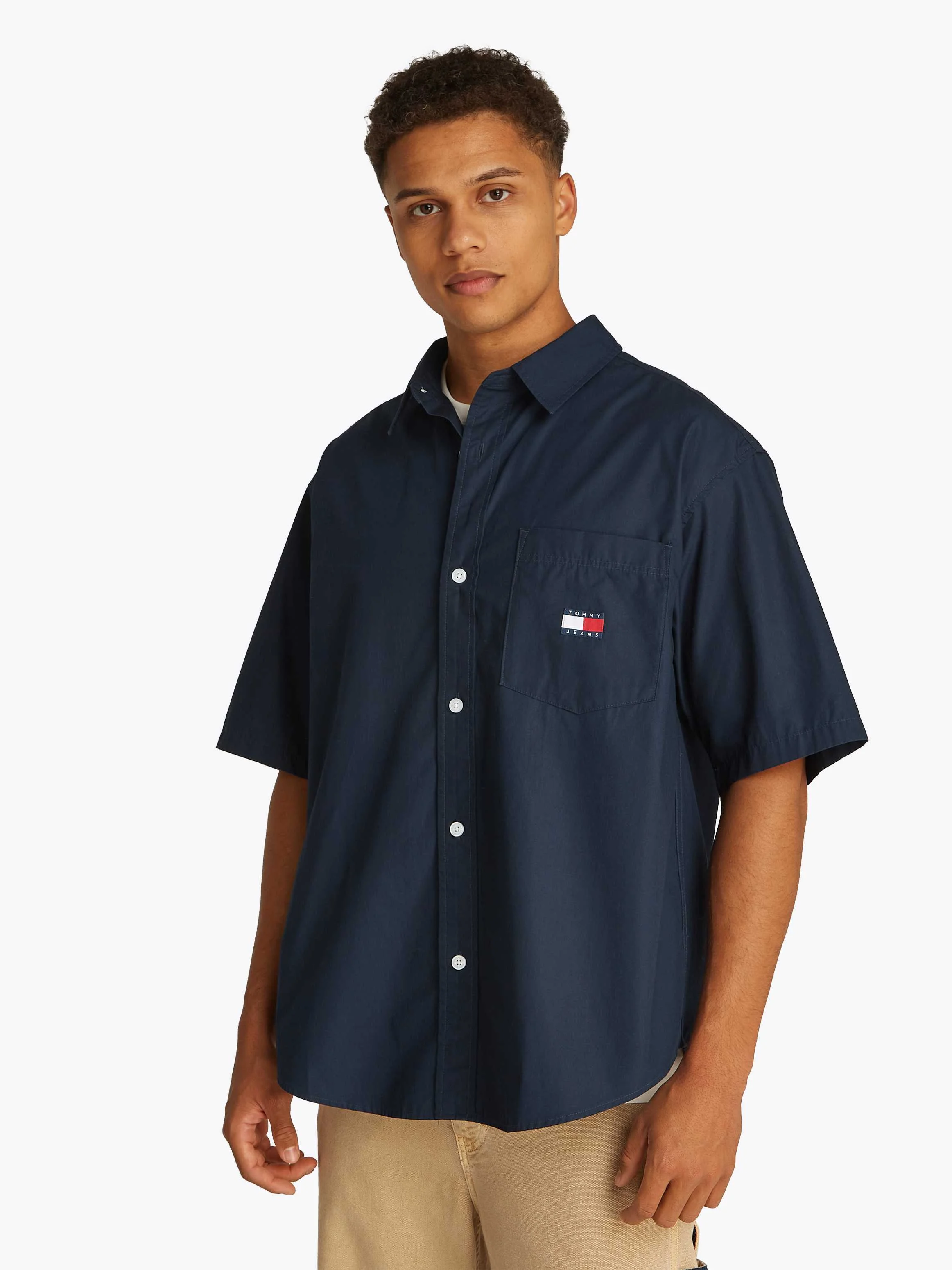 Tommy Jeans - TJM EASY POPLIN SS... Tommy Jeans - TJM EASY POPLIN SS...