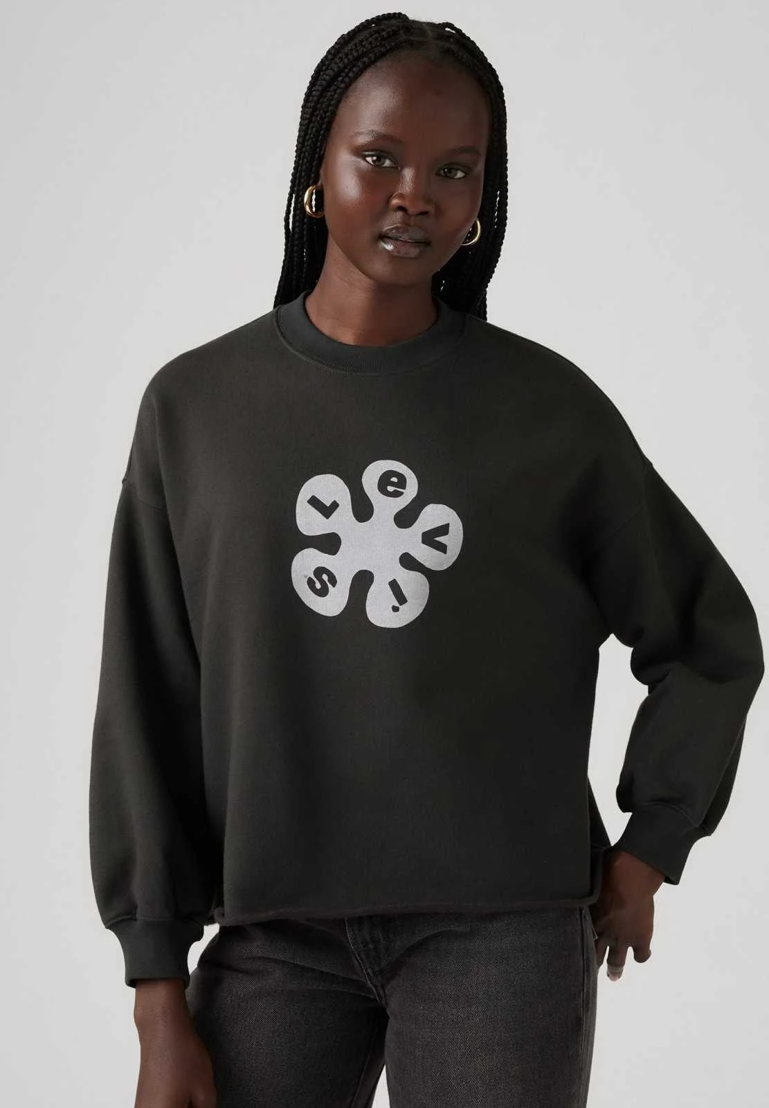 Levis® - Gr Leo Raw Cut Crewneck Levis® - Gr Leo Raw Cut Crewneck