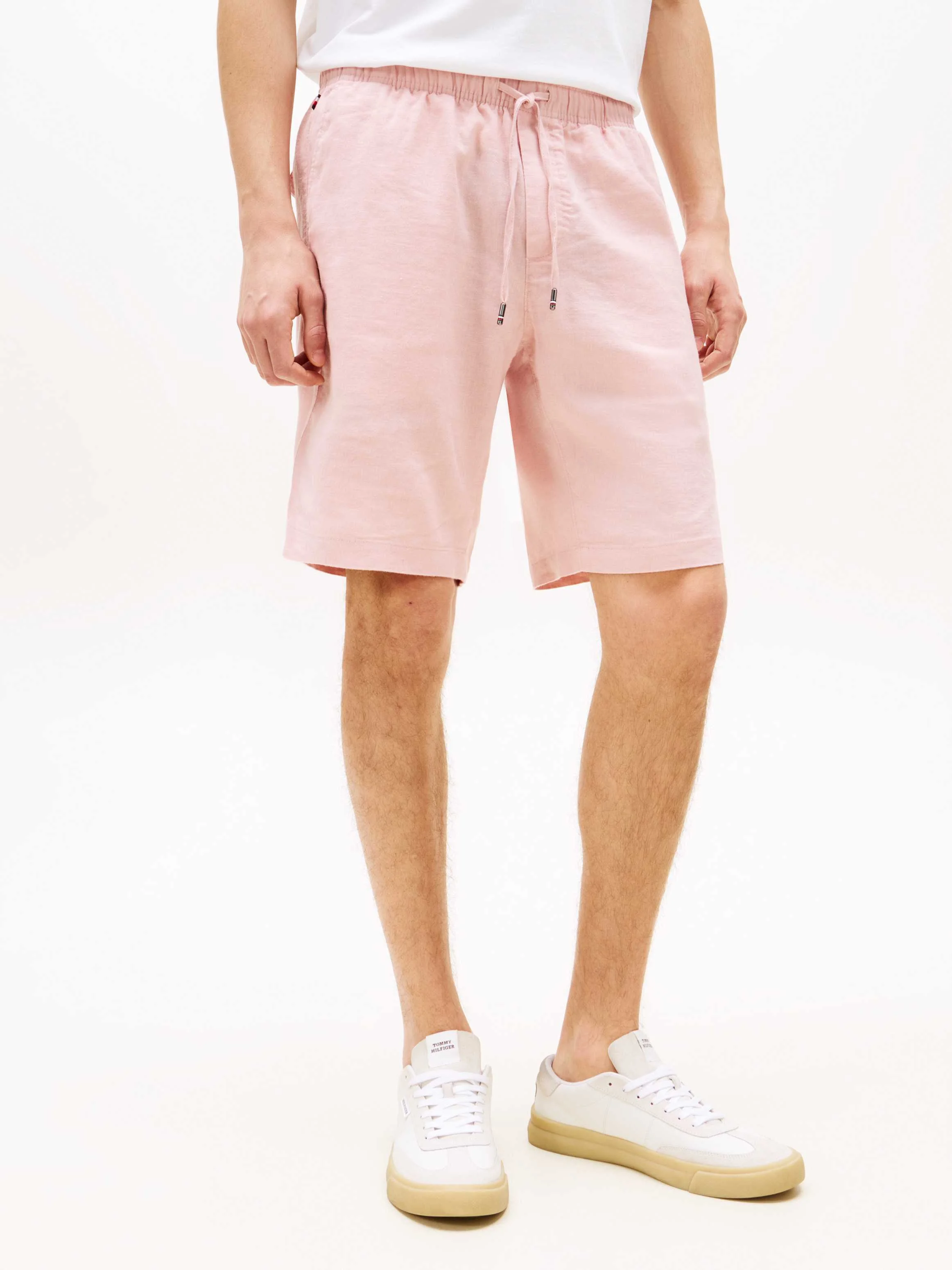 Tommy Hilfiger - HARLEM PO LINEN SHORT Tommy Hilfiger - HARLEM PO LINEN SHORT