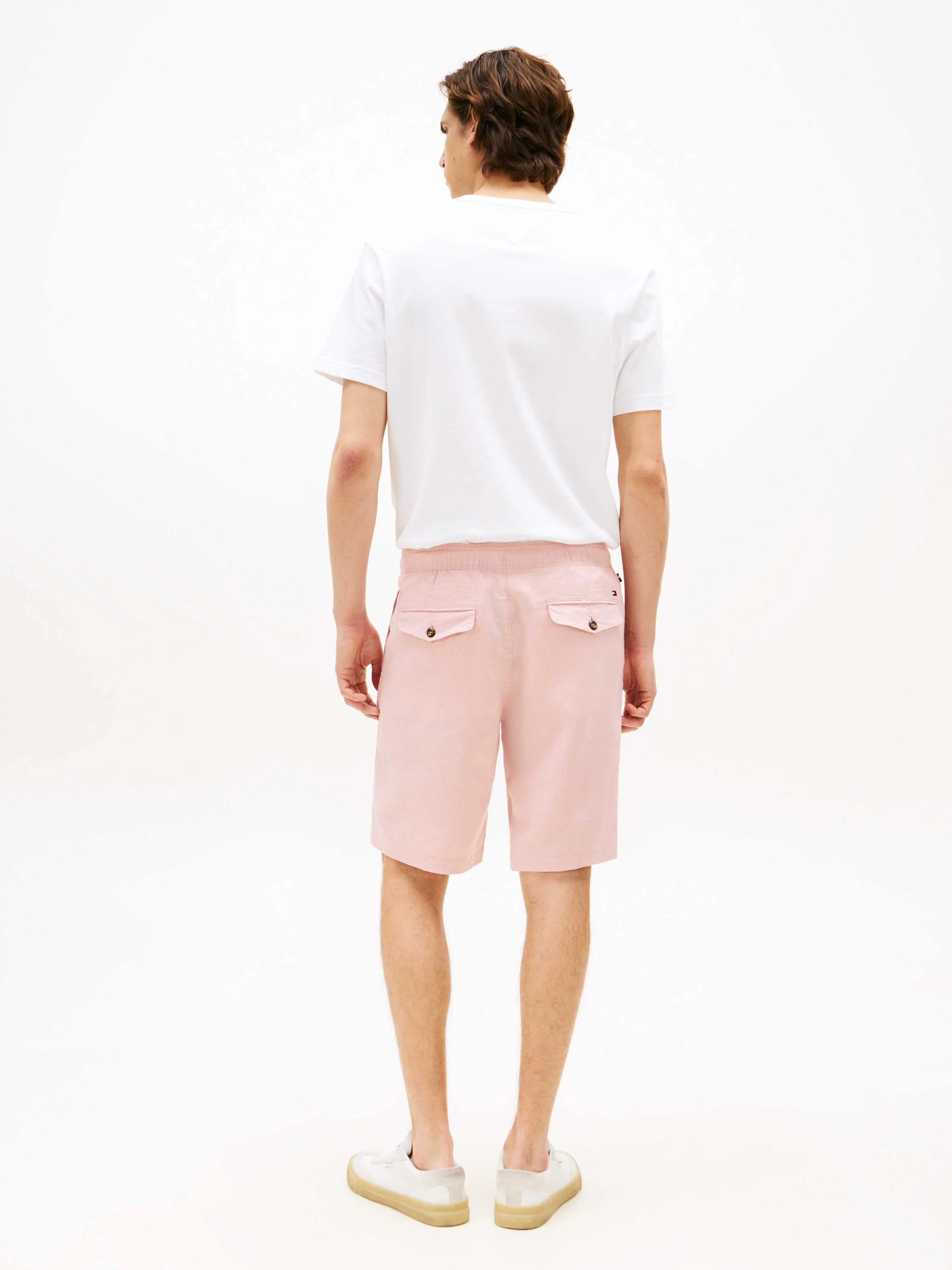 Tommy Hilfiger - HARLEM PO LINEN SHORT Tommy Hilfiger - HARLEM PO LINEN SHORT