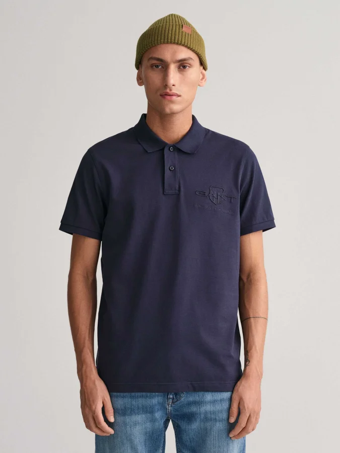 GANT - Tonal Shield Polo Shirt