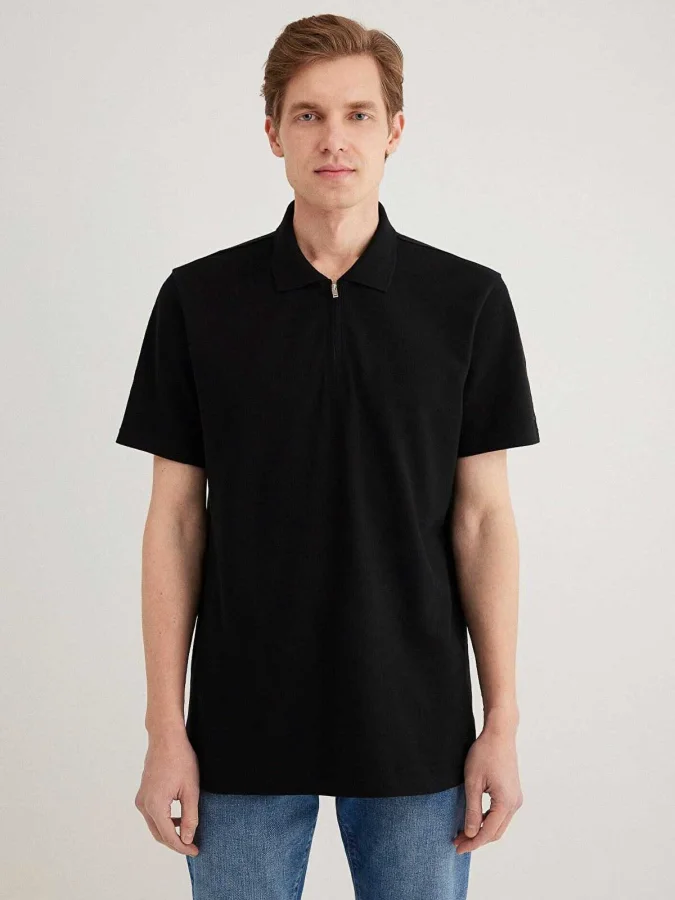 Mavi - HALF ZIP POLO