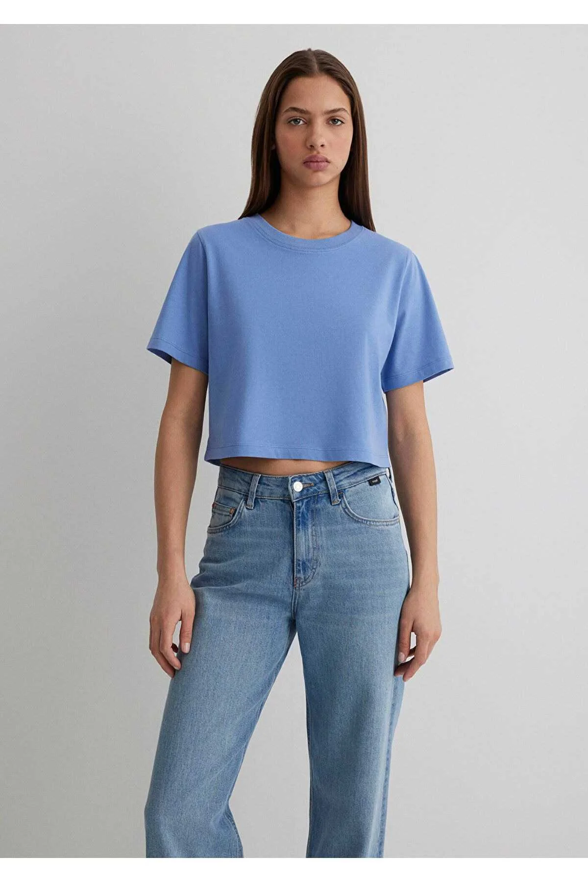 Mavi - SHORT SLEEVE CROP T-SHIRT Mavi - SHORT SLEEVE CROP T-SHIRT