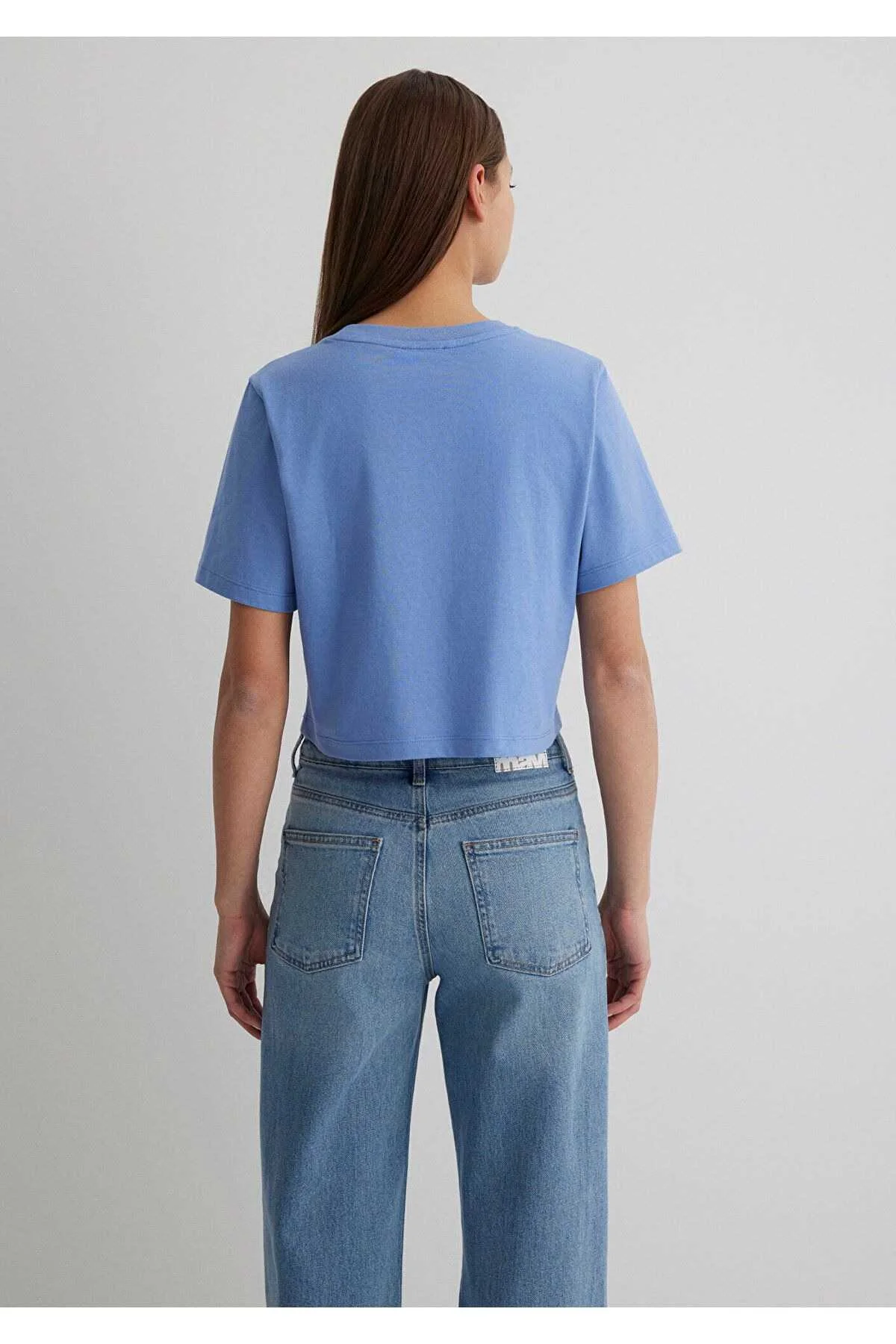 Mavi - SHORT SLEEVE CROP T-SHIRT Mavi - SHORT SLEEVE CROP T-SHIRT
