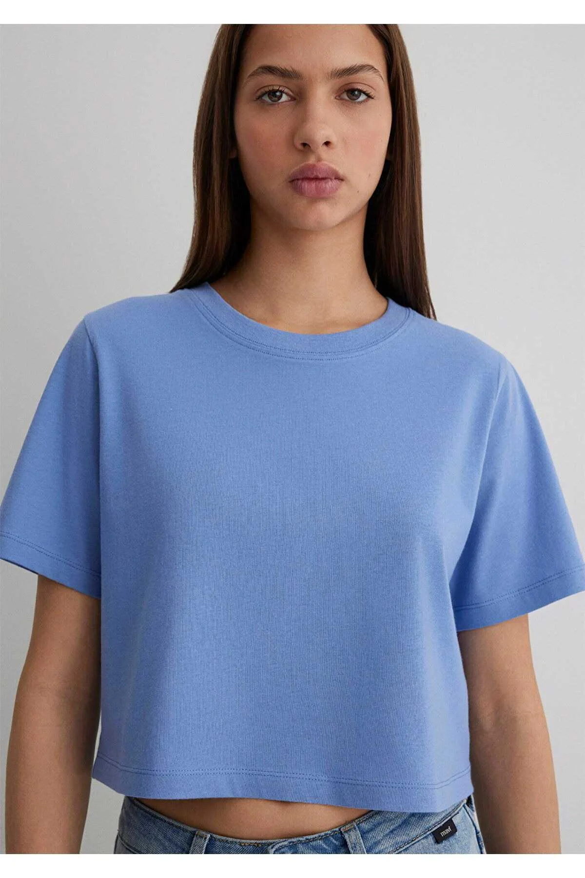 Mavi - SHORT SLEEVE CROP T-SHIRT Mavi - SHORT SLEEVE CROP T-SHIRT