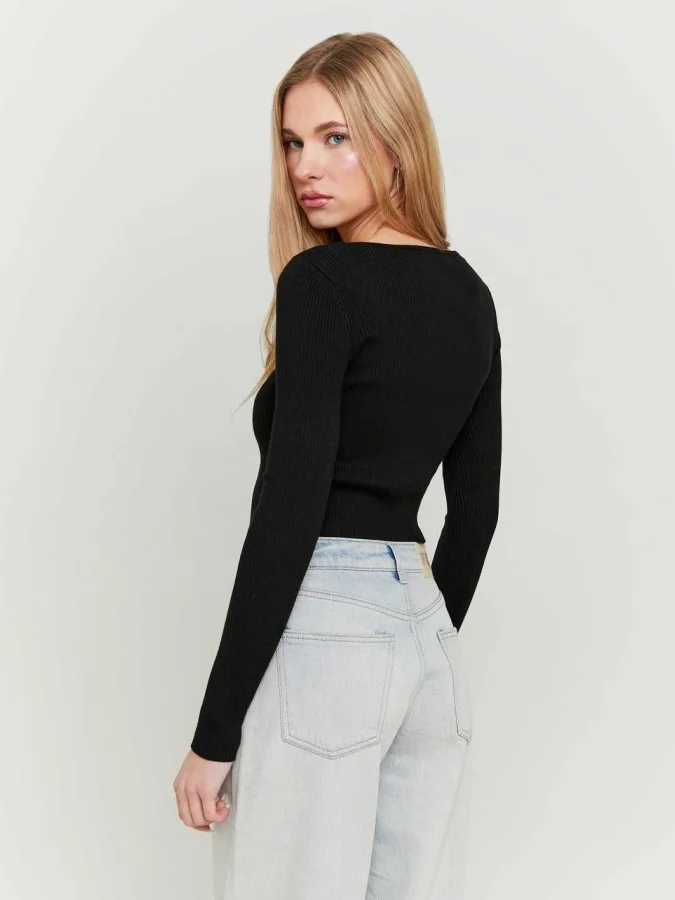 Tally Weijl - Black Knitted... 2