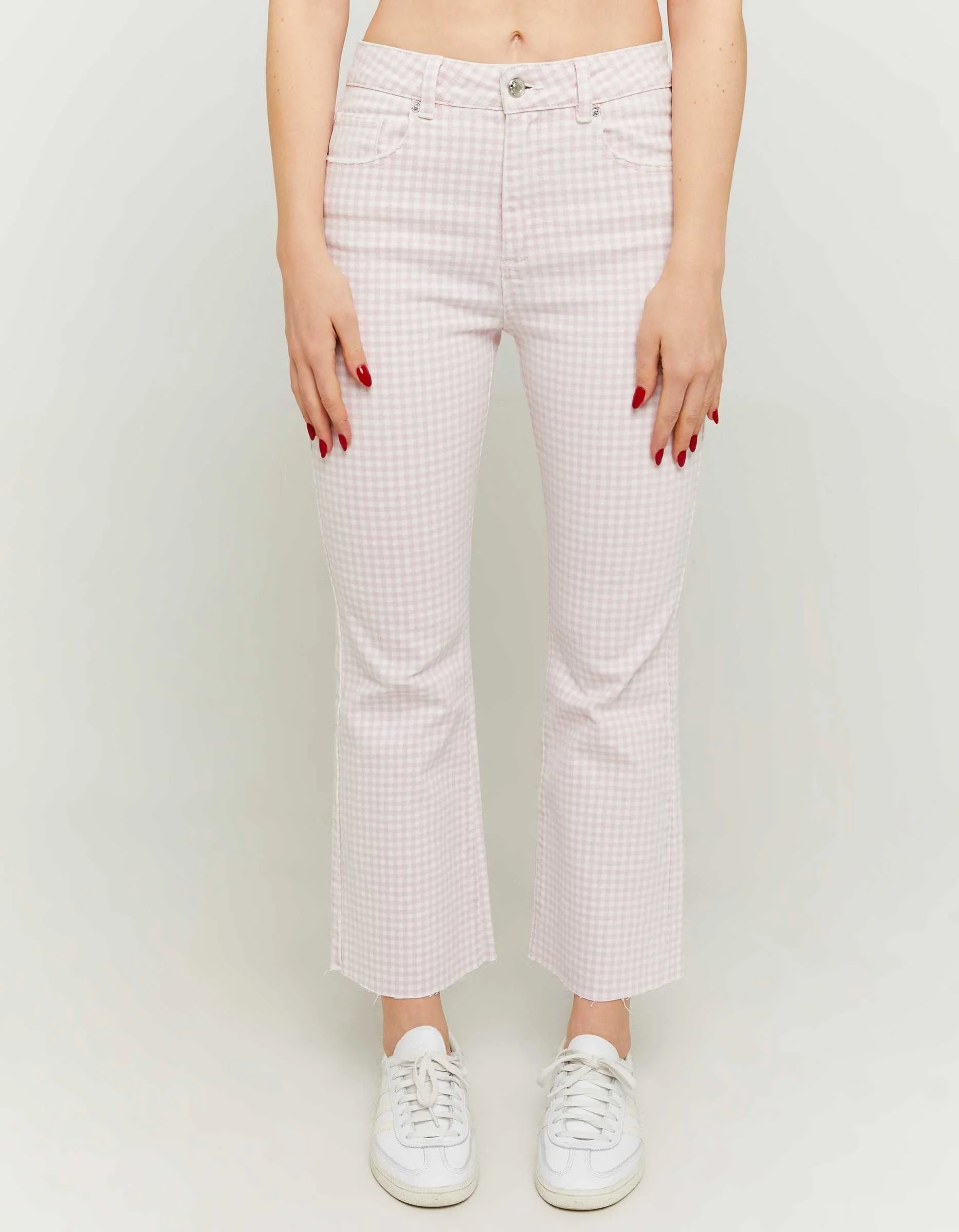 Tally Weijl - Vichy Cropped Flare Jeans Tally Weijl - Vichy Cropped Flare Jeans