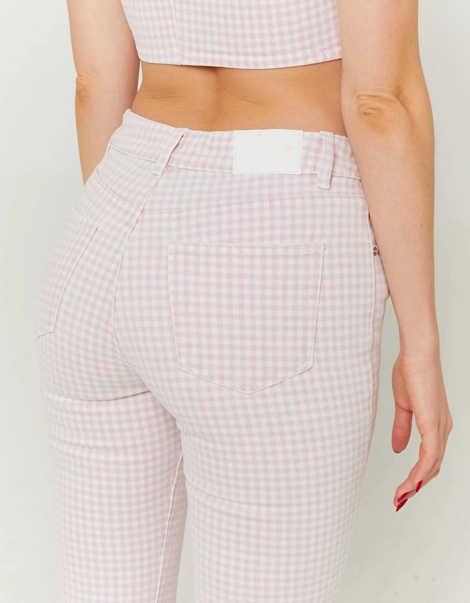 Tally Weijl - Vichy Cropped Flare Jeans Tally Weijl - Vichy Cropped Flare Jeans