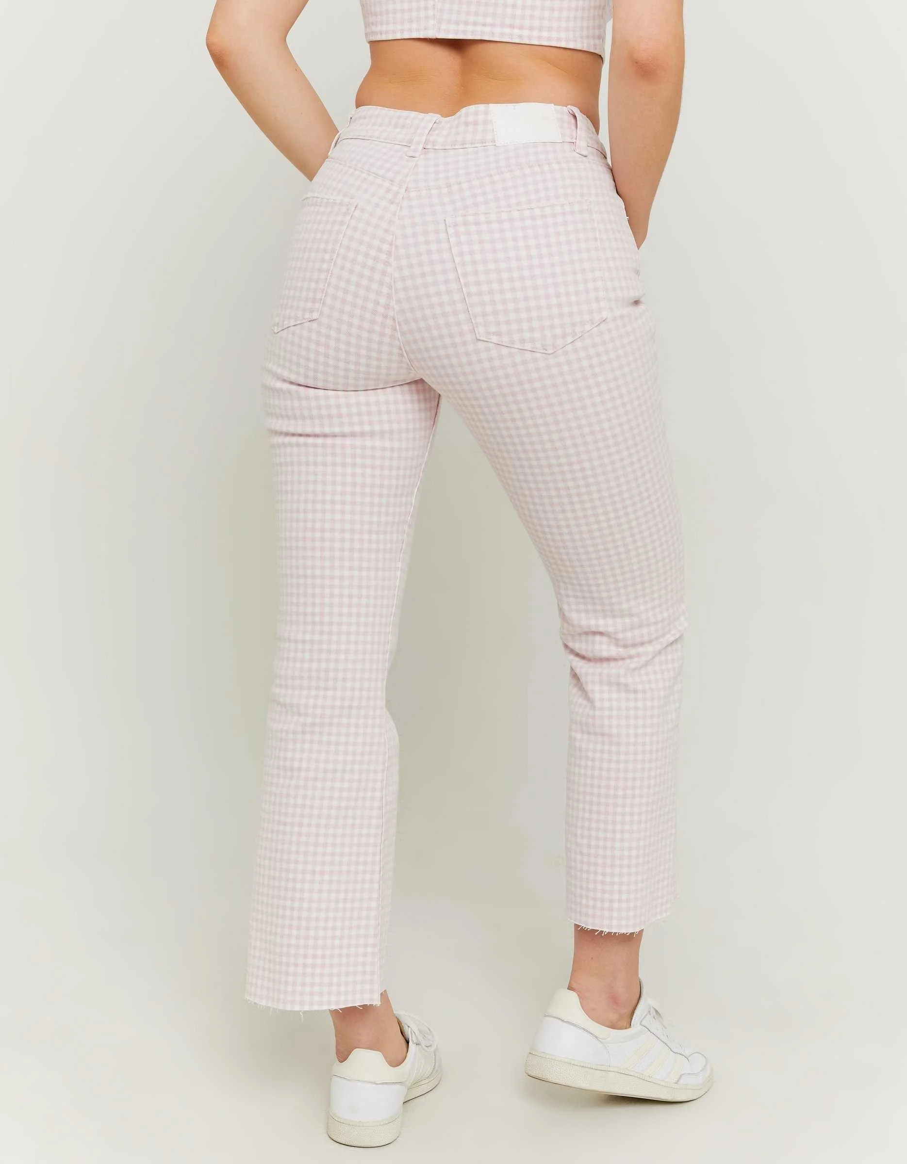 Tally Weijl - Vichy Cropped Flare Jeans Tally Weijl - Vichy Cropped Flare Jeans