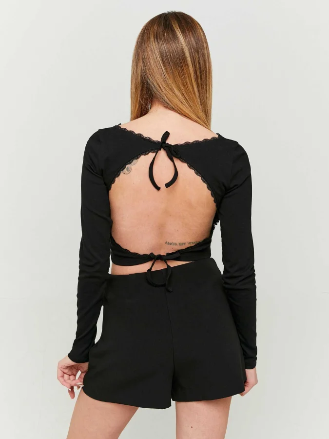 Tally Weijl - Black Mini Skort 2