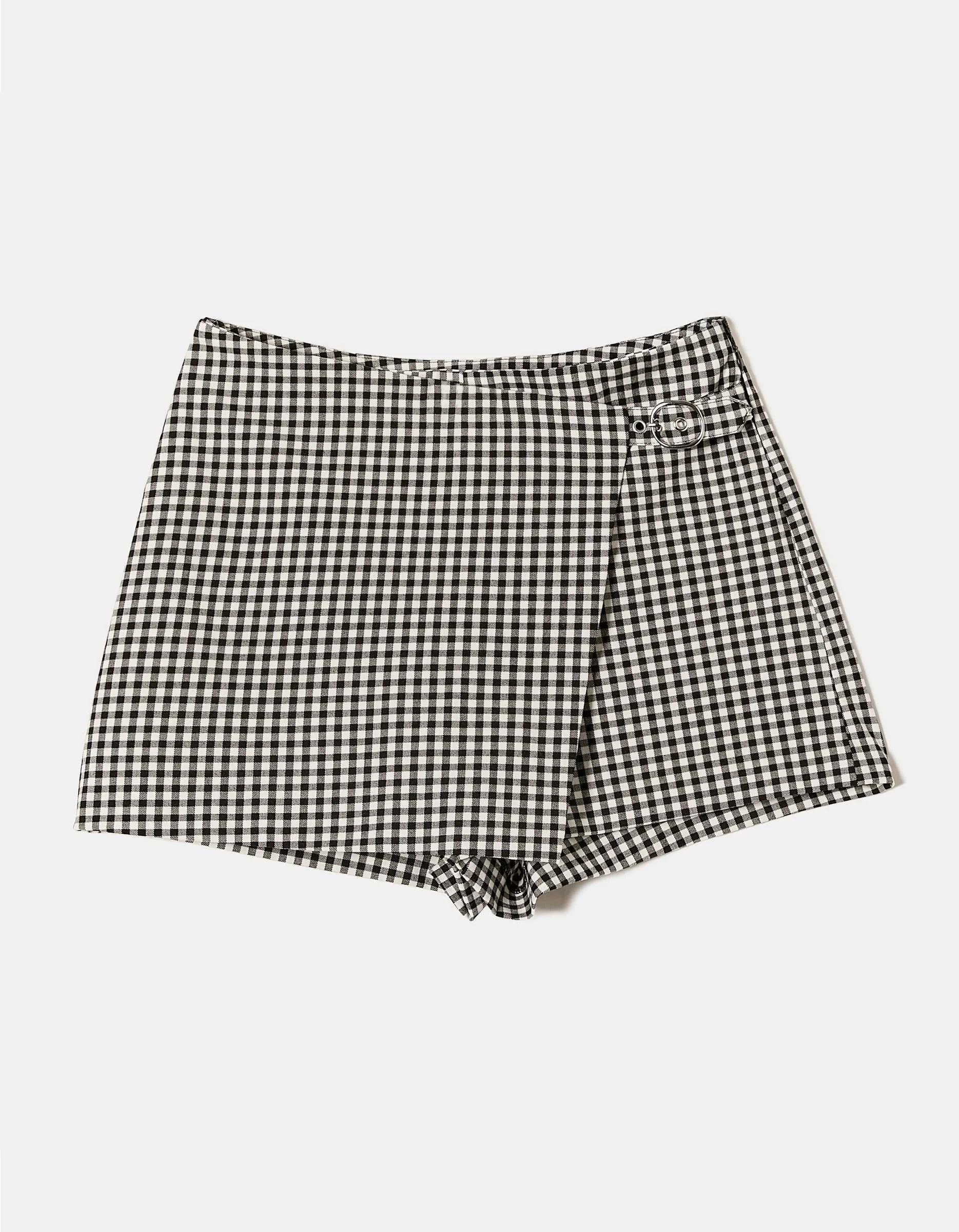 Tally Weijl - Vichy Print Mini Skort Tally Weijl - Vichy Print Mini Skort