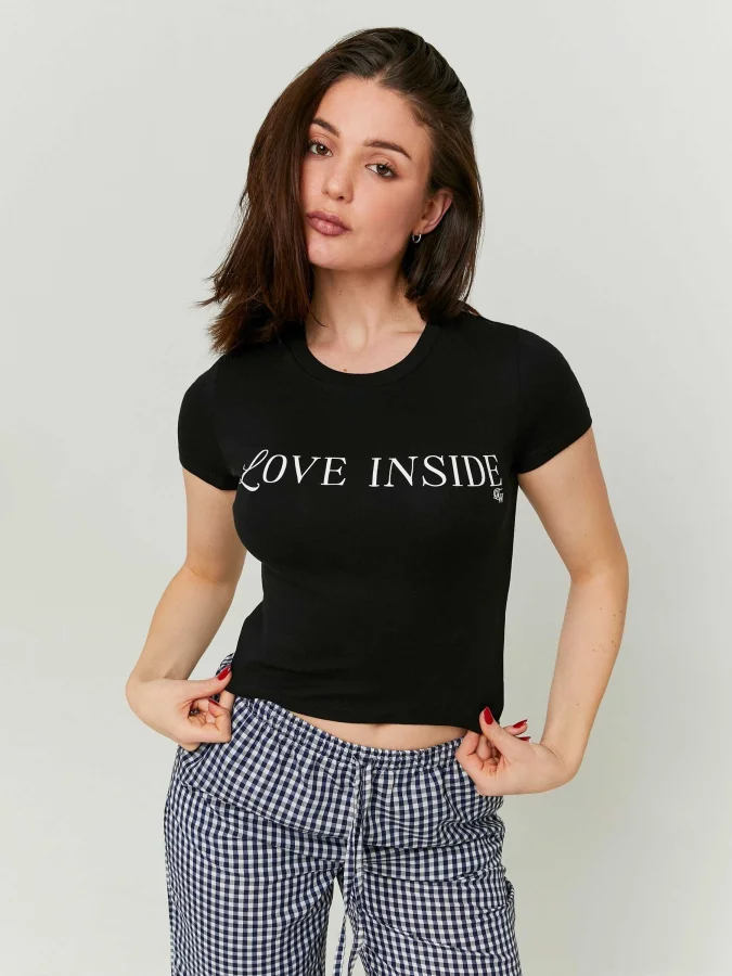 Tally Weijl - Black Printed...