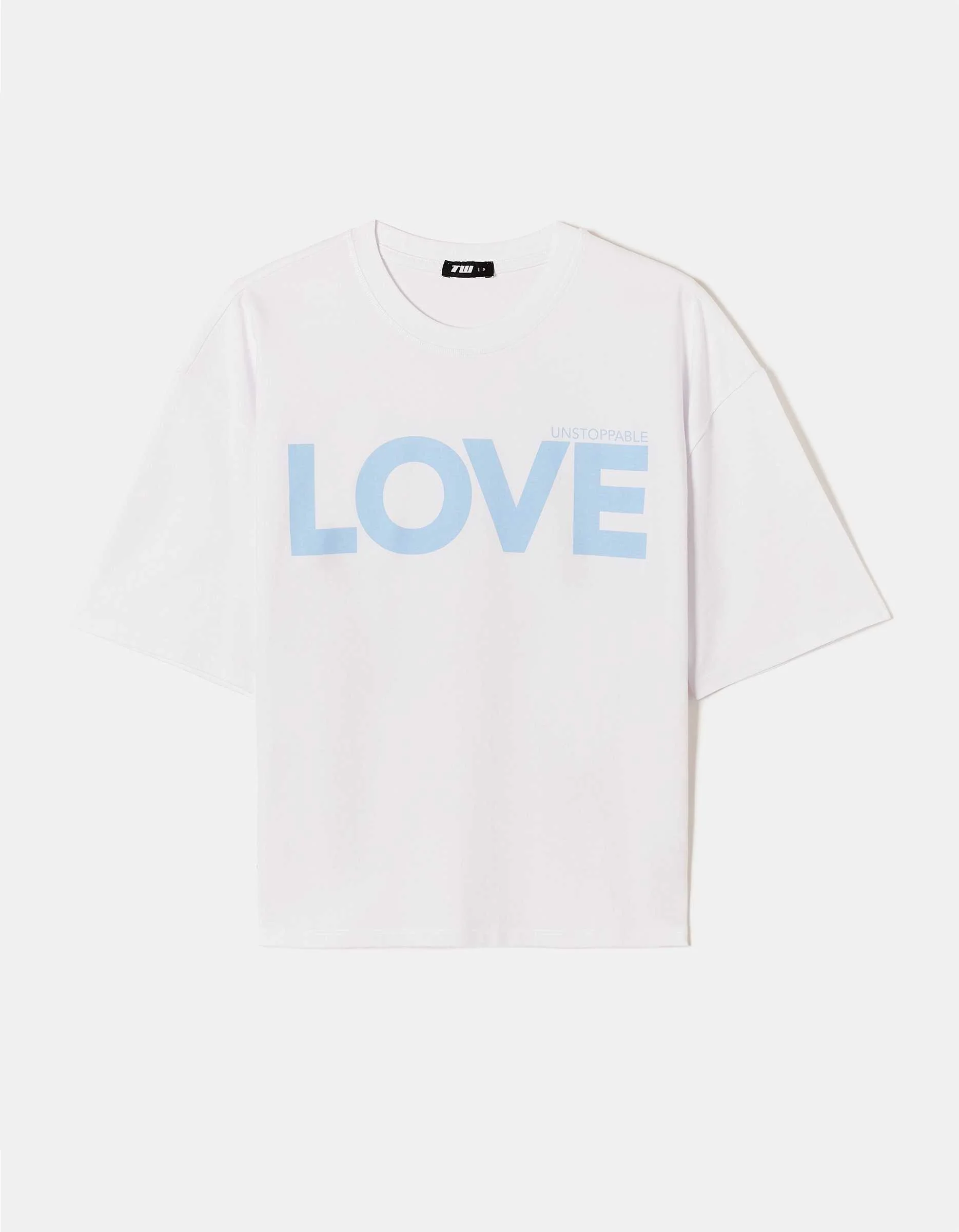 Tally Weijl - White Printed T-shirt Tally Weijl - White Printed T-shirt