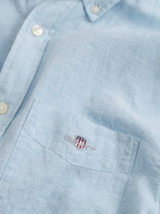 Gant - REG COTTON LINEN SHIRT 2