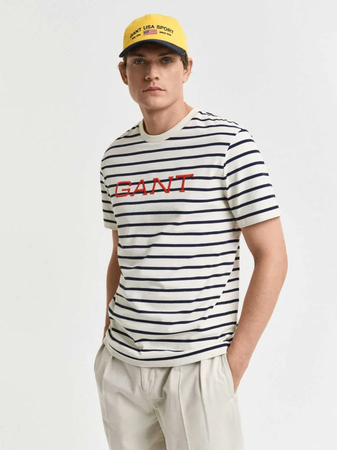 Gant - GRAPHIC STRIPED SS...