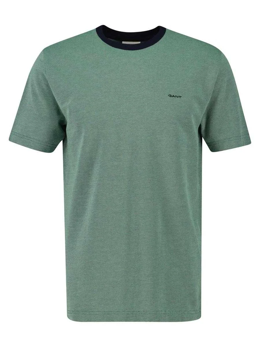 Gant - 4-COL OXFORD REGULAR SS T-SHIRT Gant - 4-COL OXFORD REGULAR SS T-SHIRT