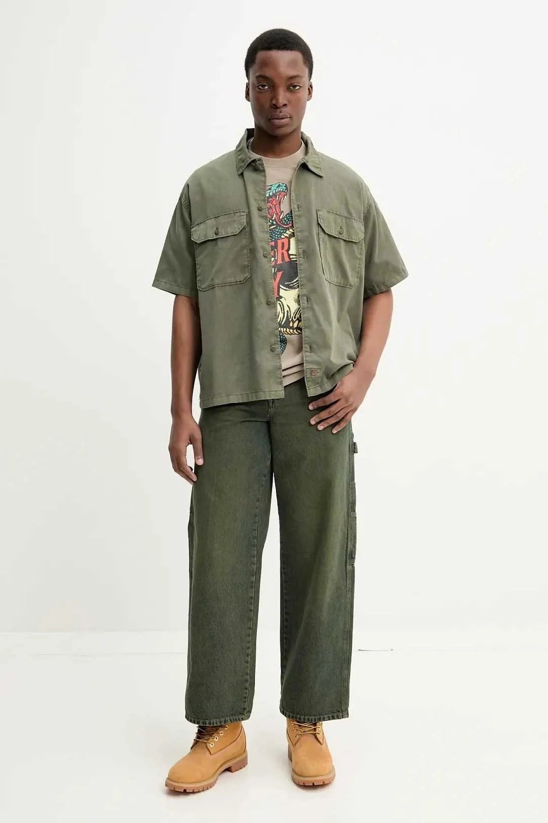 Dickies - UNIONVILLE GD WORK SHIRT SS Dickies - UNIONVILLE GD WORK SHIRT SS