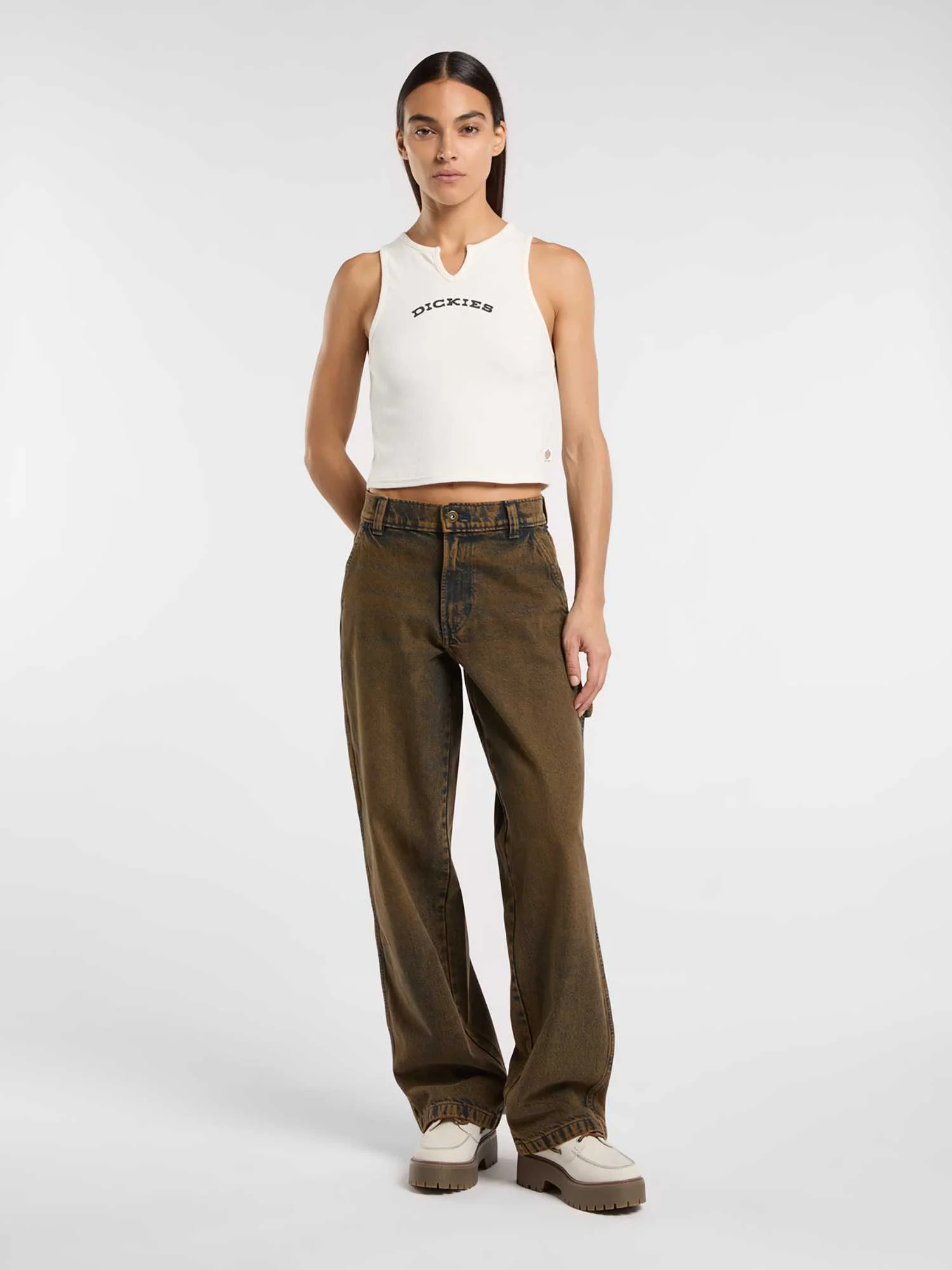Dickies - V NECK TOP W Dickies - V NECK TOP W