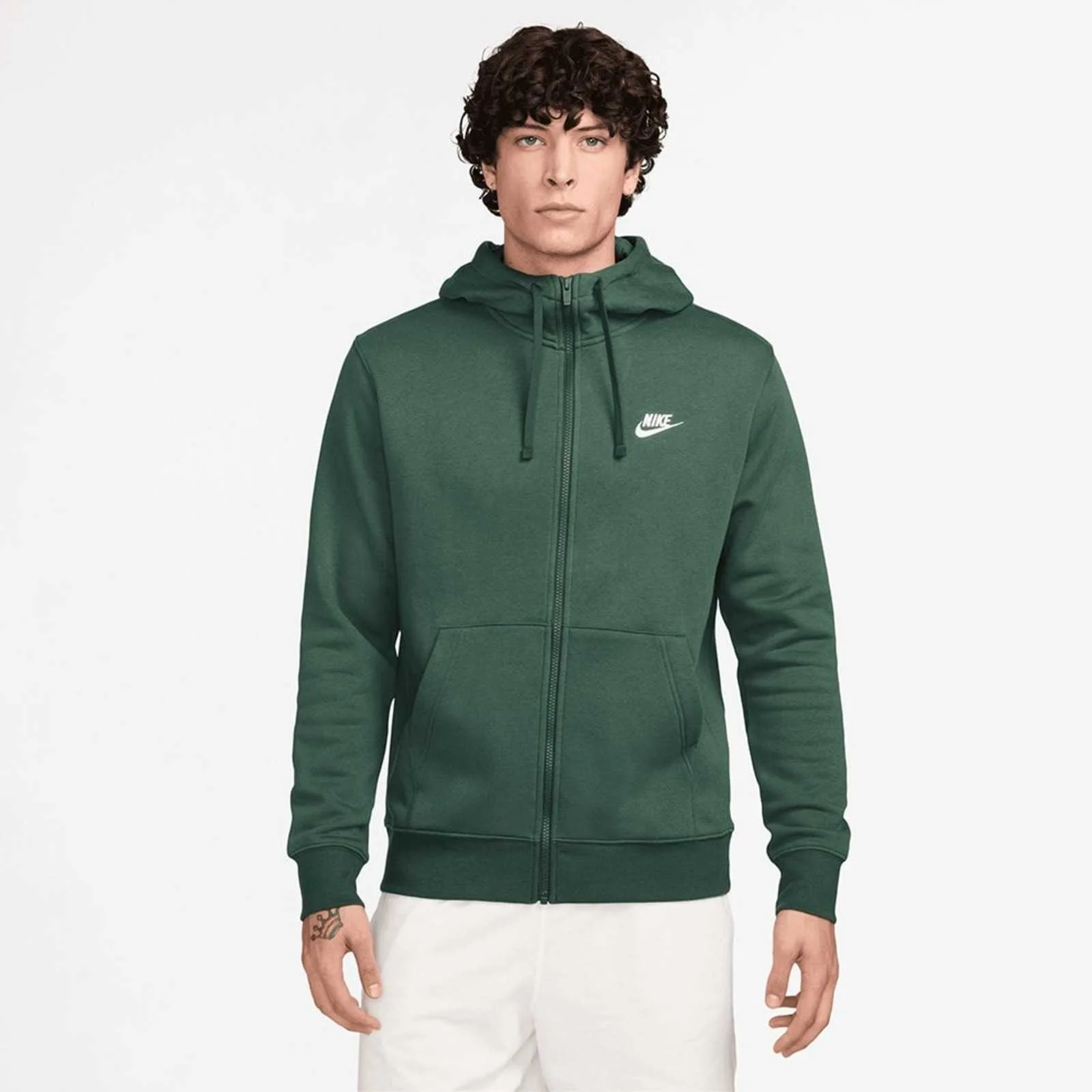 NIKE - M NSW CLUB HOODIE FZ BB NIKE - M NSW CLUB HOODIE FZ BB