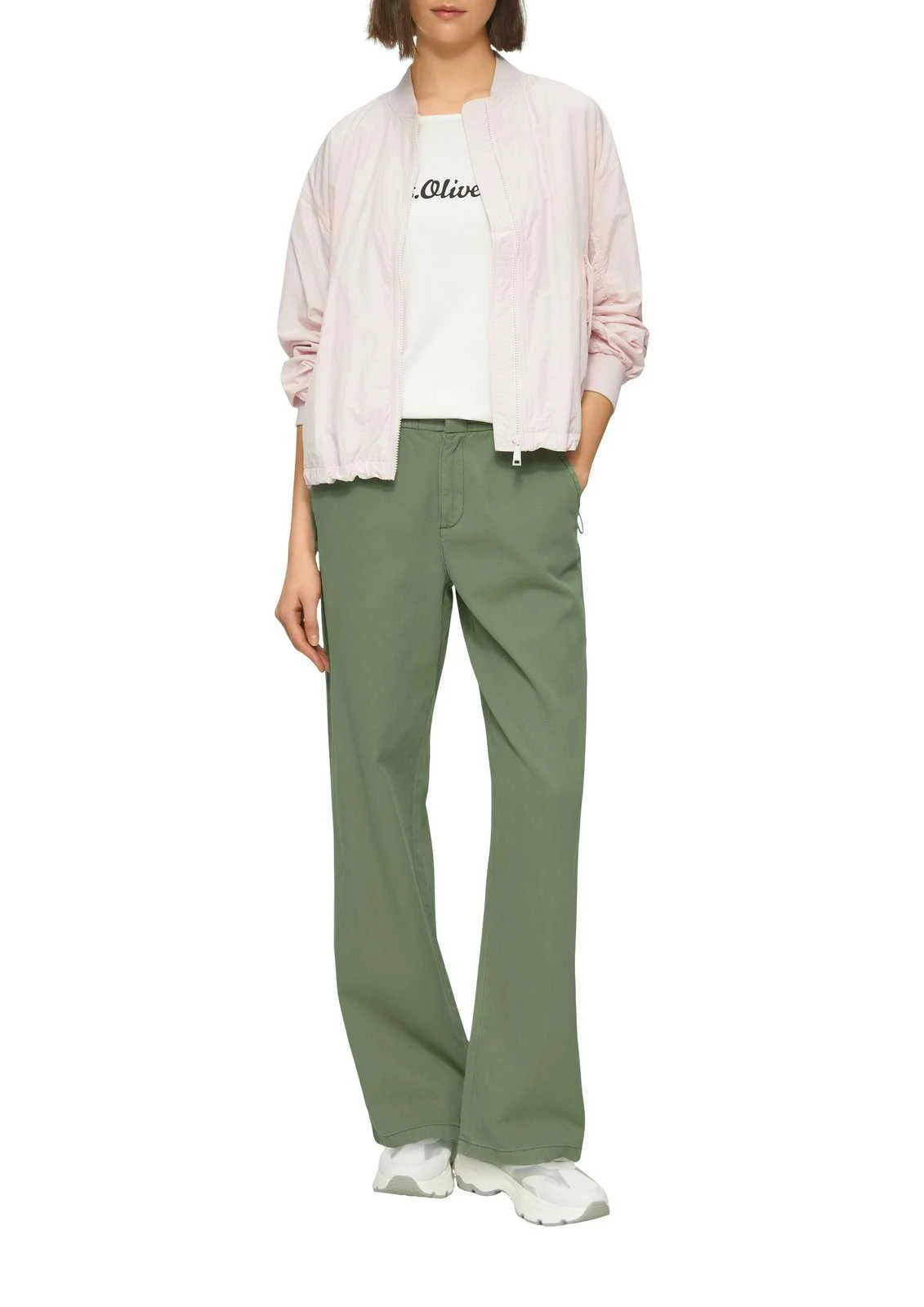 s.Oliver - Twill trousers in a... s.Oliver - Twill trousers in a...