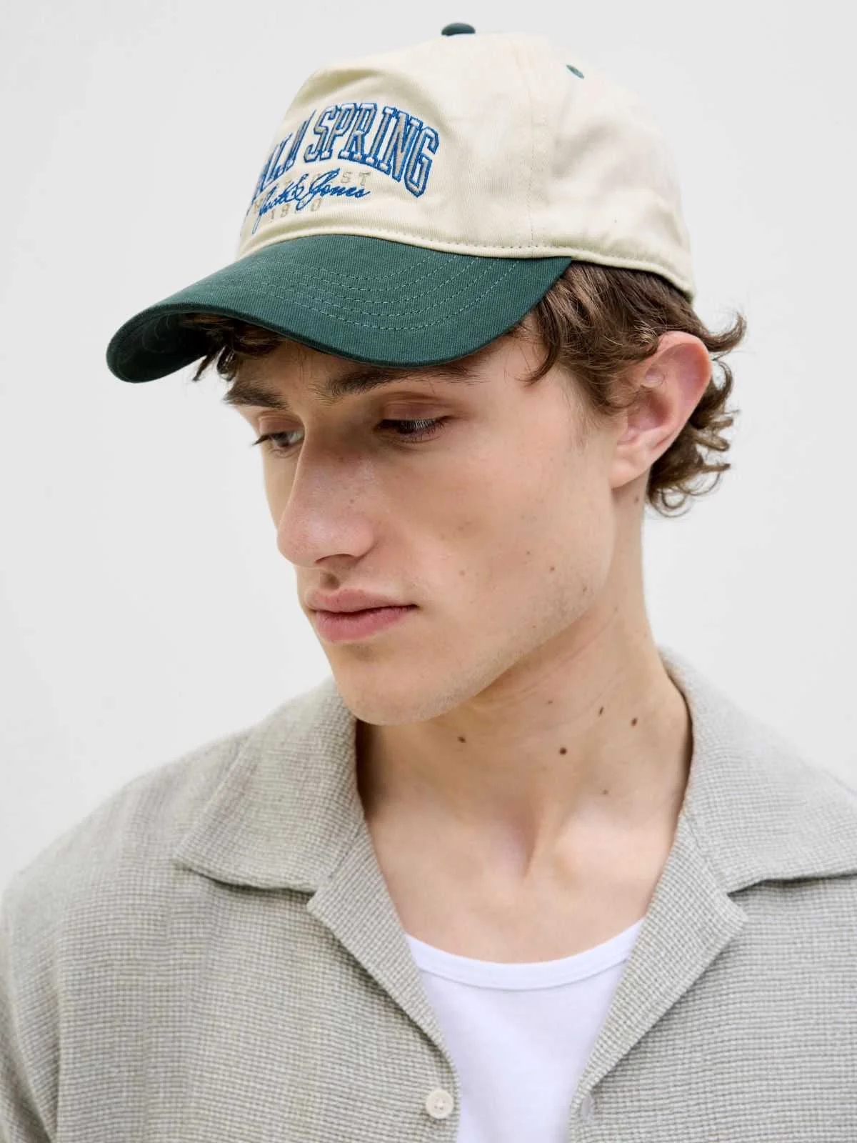 Jack&Jones - JACPALME BASEBALL CAP LN Jack&Jones - JACPALME BASEBALL CAP LN