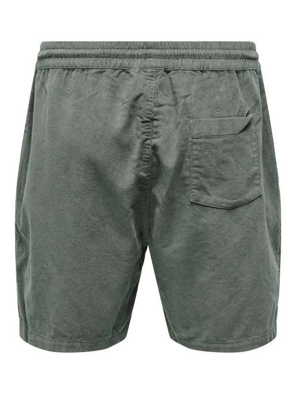 ONLY & SONS - ONSALFI RLX CORD SHORTS ONLY & SONS - ONSALFI RLX CORD SHORTS