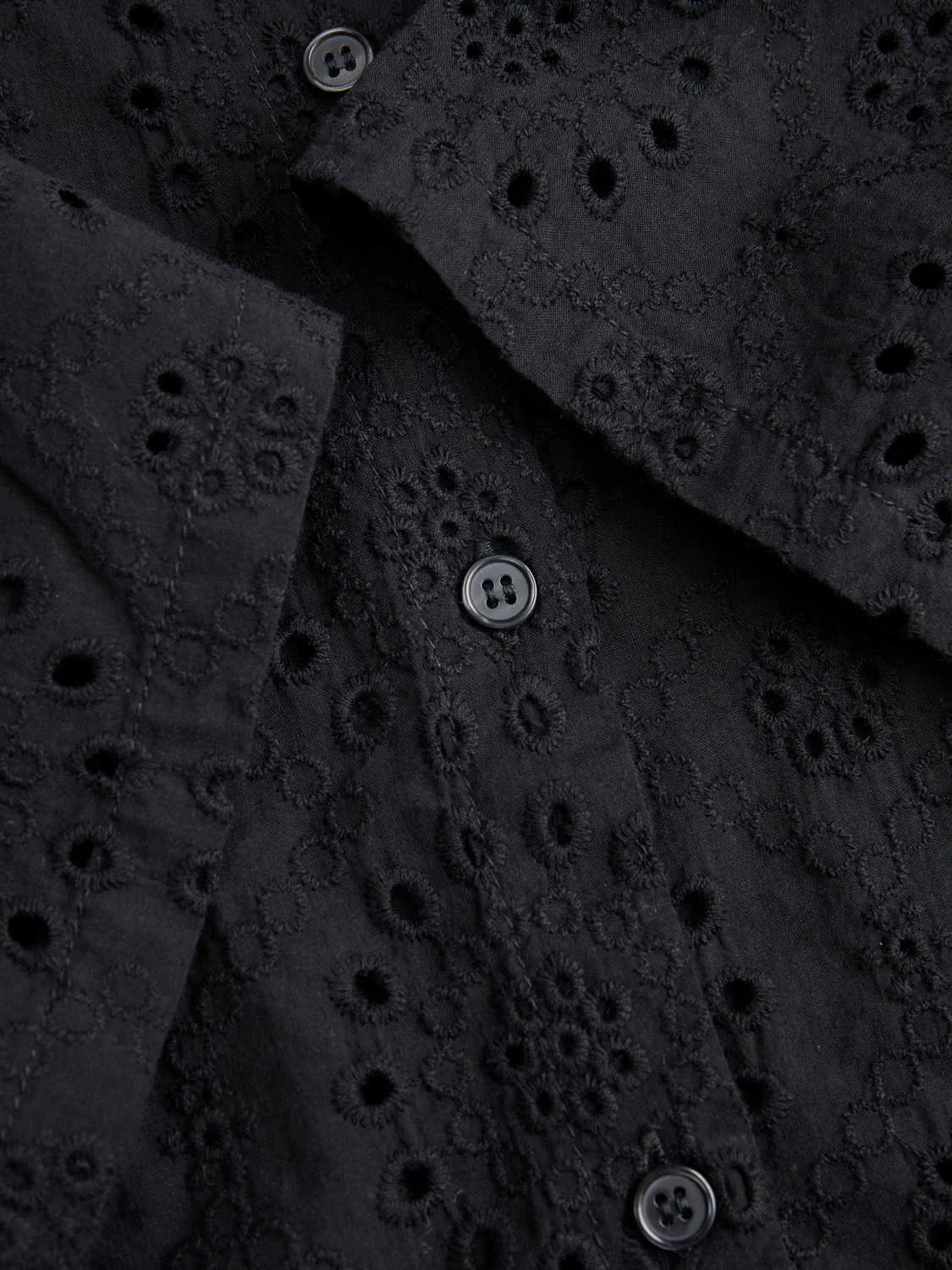 JJXX - JXMILLIE BRODERIE SS SHIRT WVN JJXX - JXMILLIE BRODERIE SS SHIRT WVN