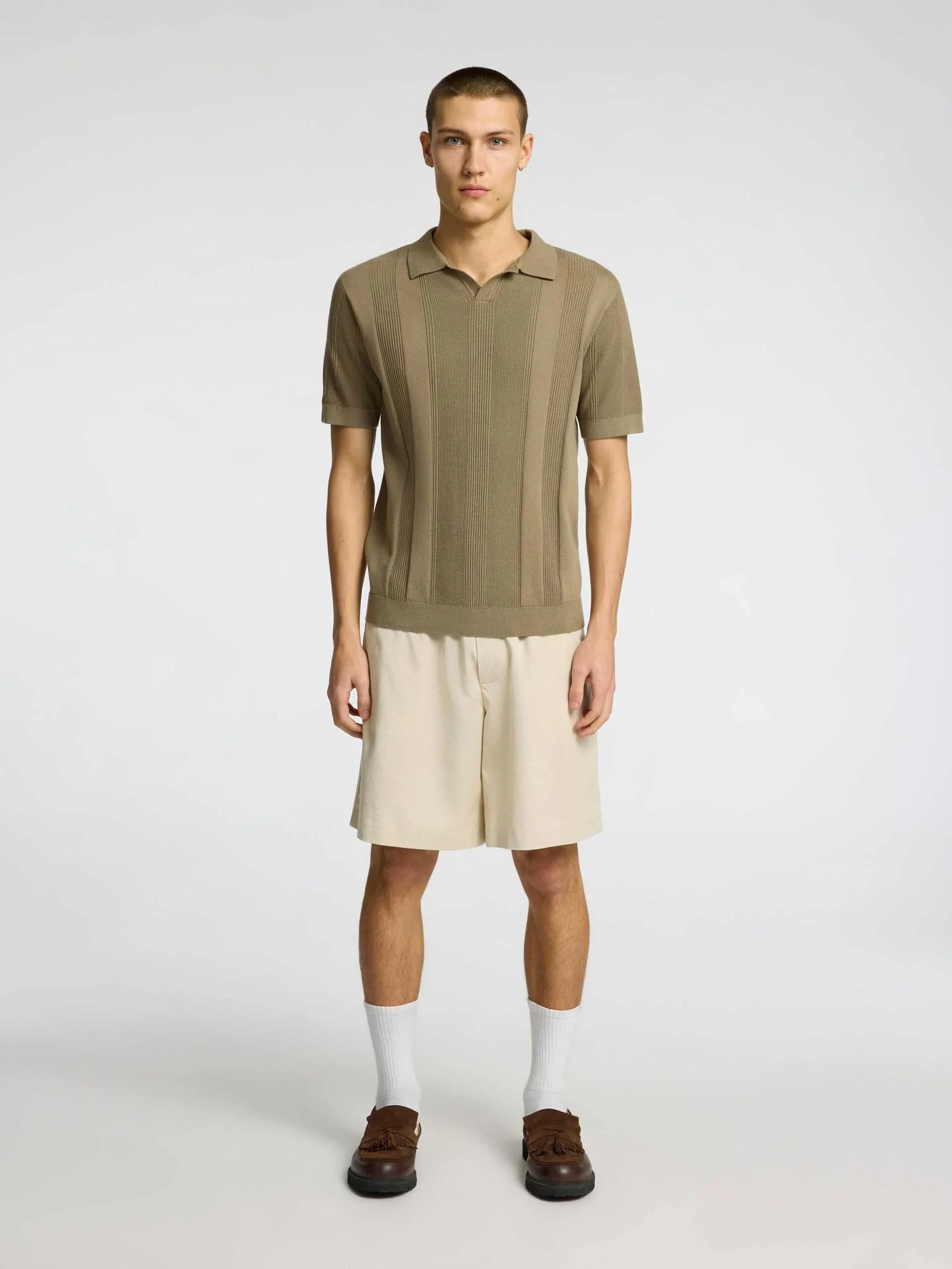 SELECTED MEN - SLHCHANNING SS KNIT... SELECTED MEN - SLHCHANNING SS KNIT...
