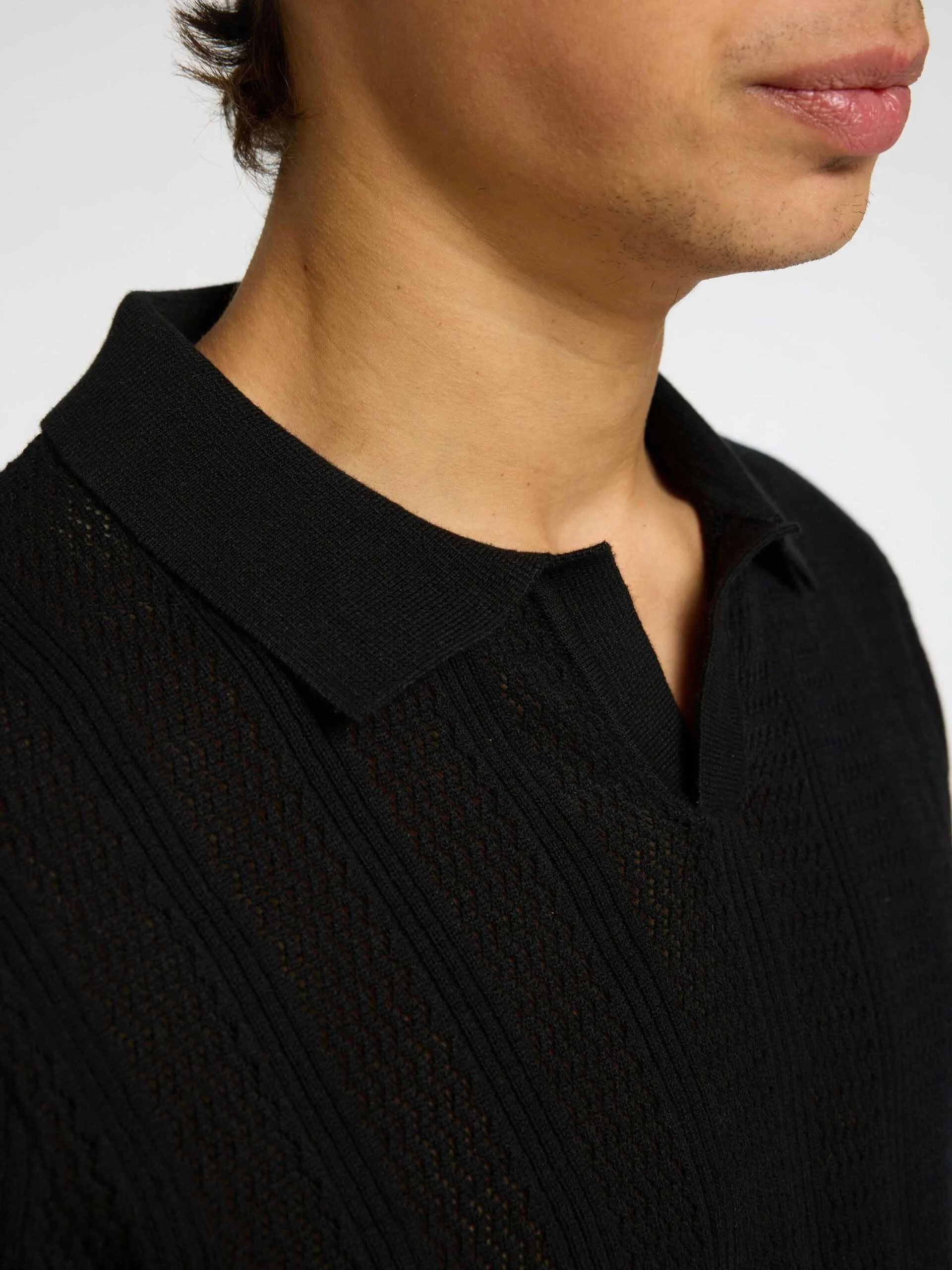 SELECTED MEN - SLHWELLS SS KNIT... SELECTED MEN - SLHWELLS SS KNIT...