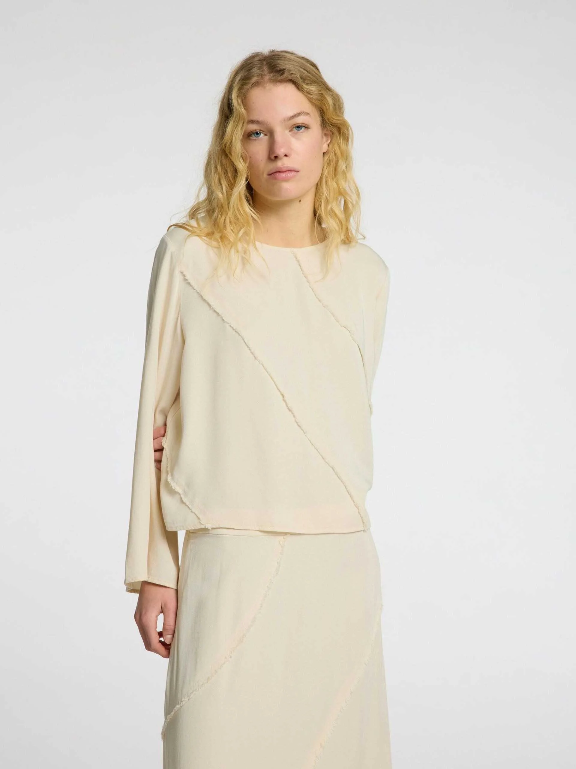 SELECTED WOMEN - SLFIVANA 7/8 TOP B SELECTED WOMEN - SLFIVANA 7/8 TOP B