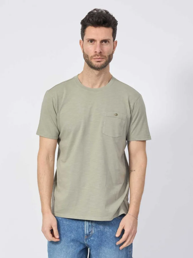 GUESS - SS ORG COTTON SLUB...