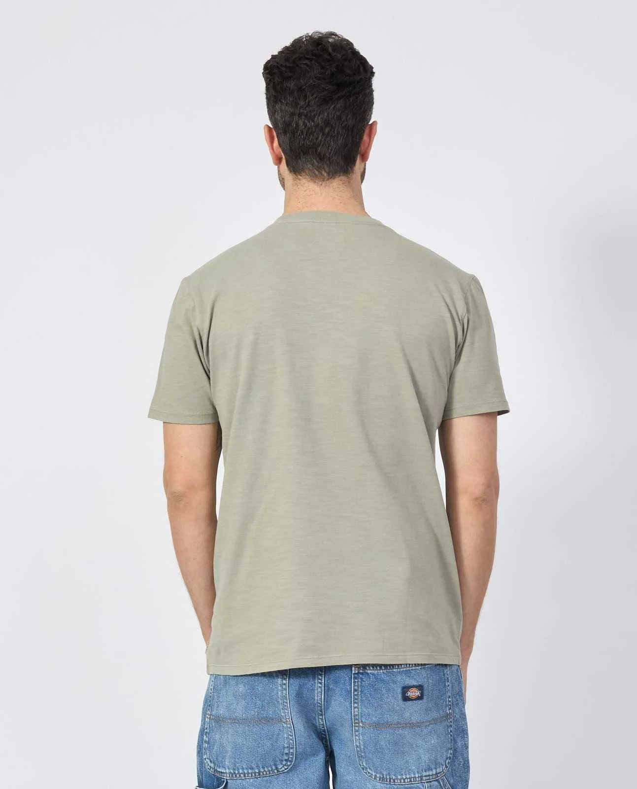GUESS - SS ORG COTTON SLUB PKT TEE GUESS - SS ORG COTTON SLUB PKT TEE