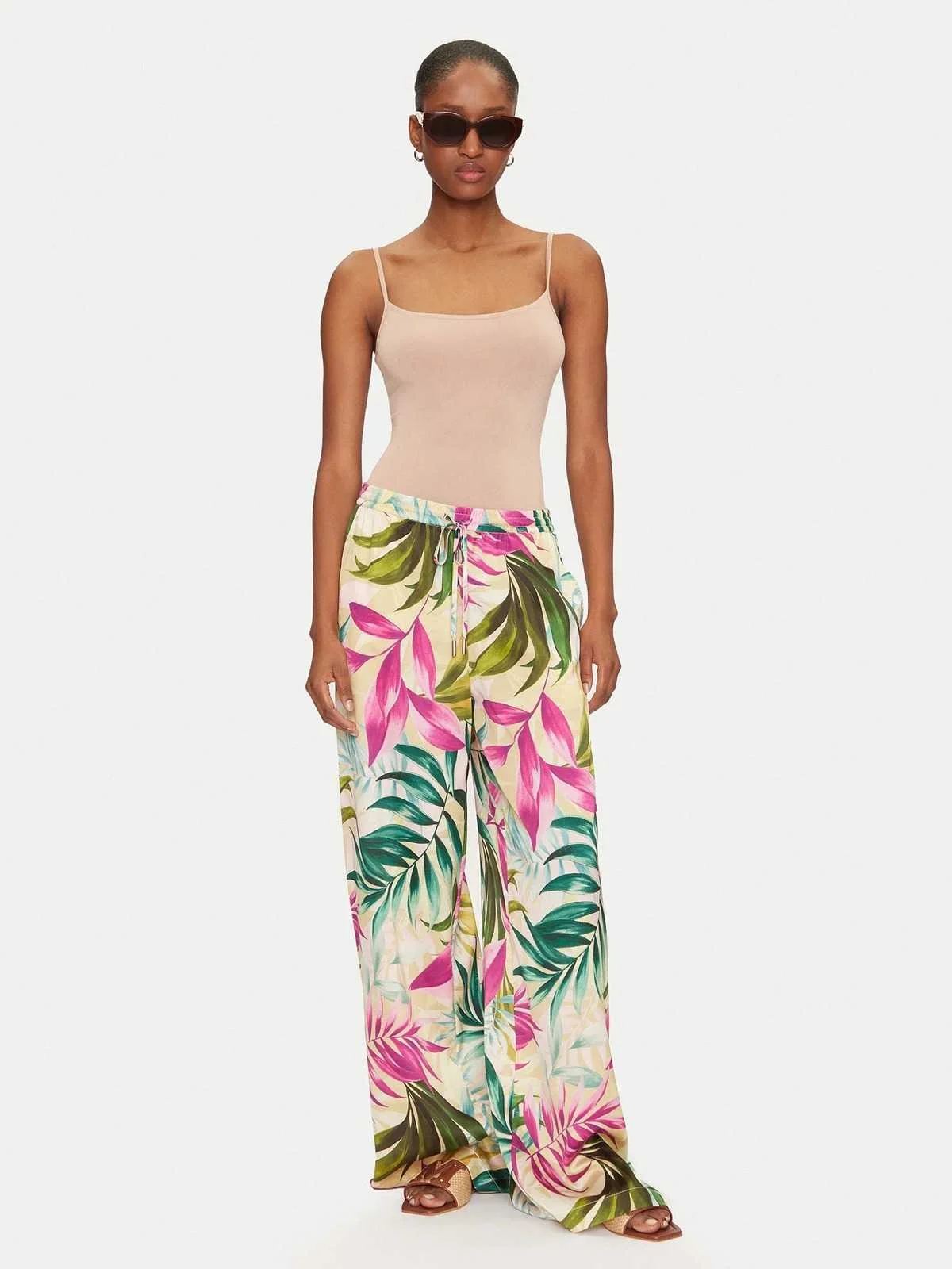 GUESS - INES WIDE LEG JOGGER GUESS - INES WIDE LEG JOGGER