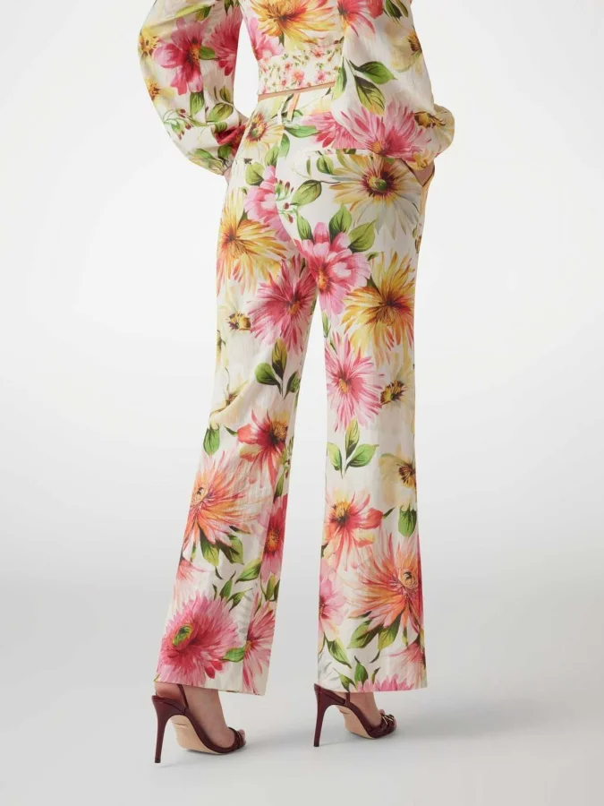 GUESS - COLETTE PRINT TROUSERS 2