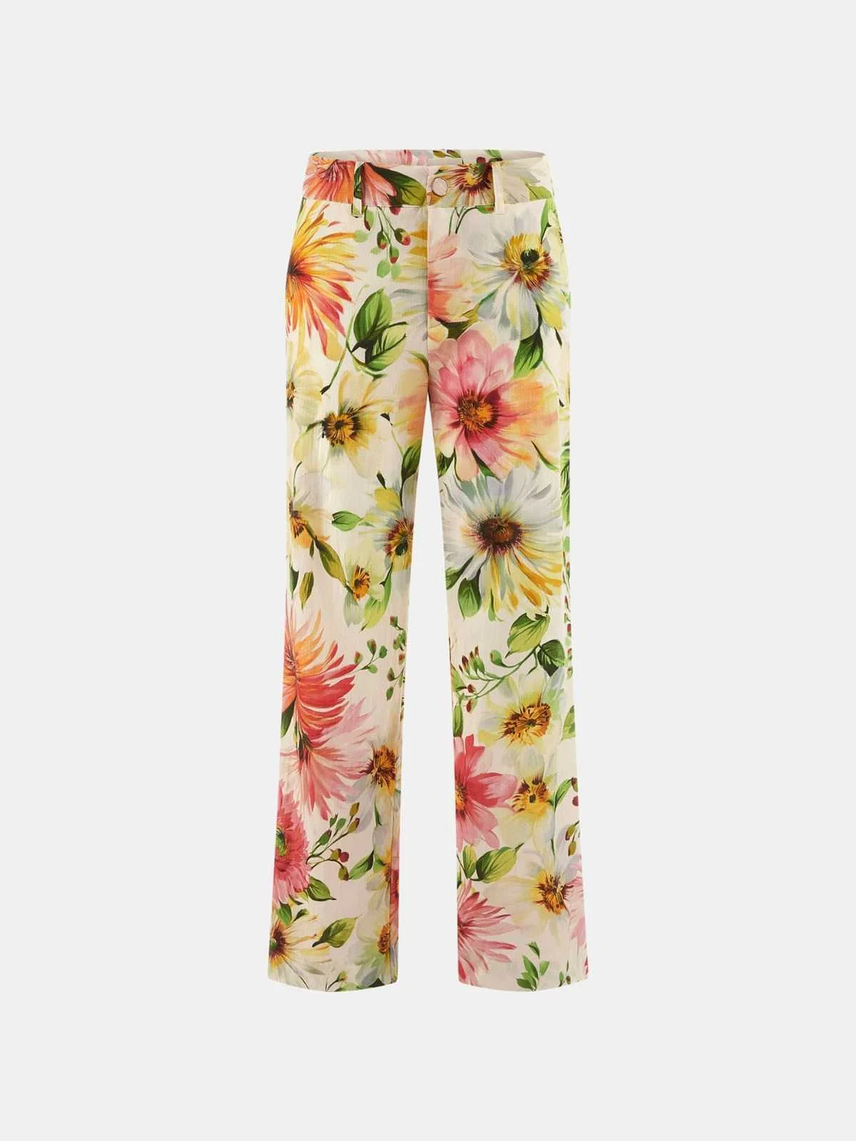 GUESS - COLETTE PRINT TROUSERS GUESS - COLETTE PRINT TROUSERS