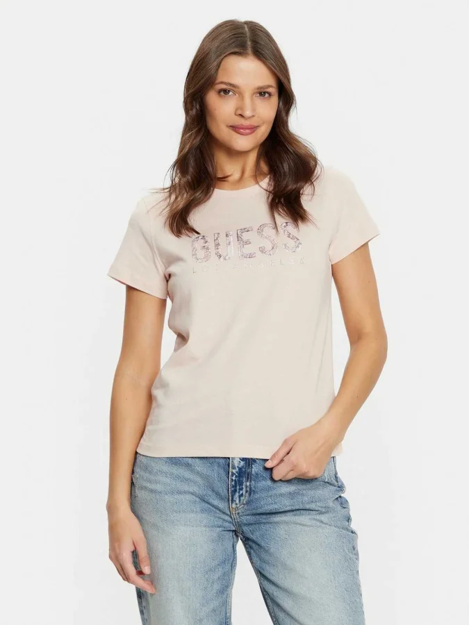 GUESS - SS CN PYTHON LOGO TEE