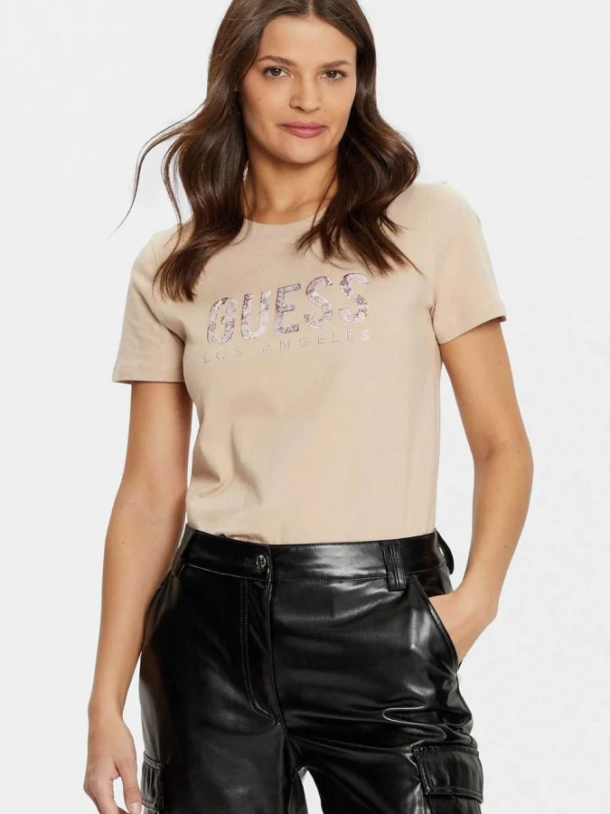 GUESS - SS CN PYTHON LOGO TEE