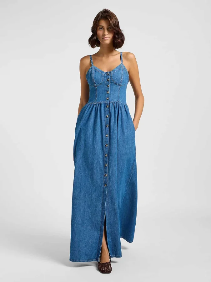 Lee - CORSET MAXI DRESS