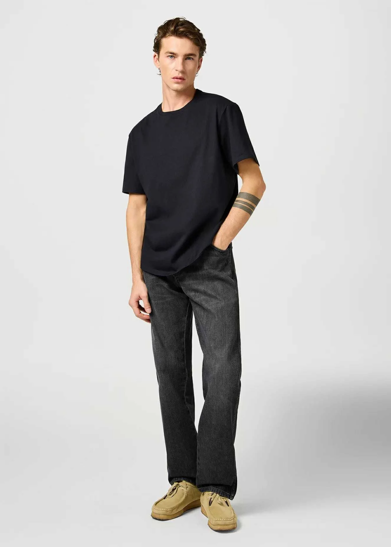 Wrangler - SS SOLID TEE Wrangler - SS SOLID TEE