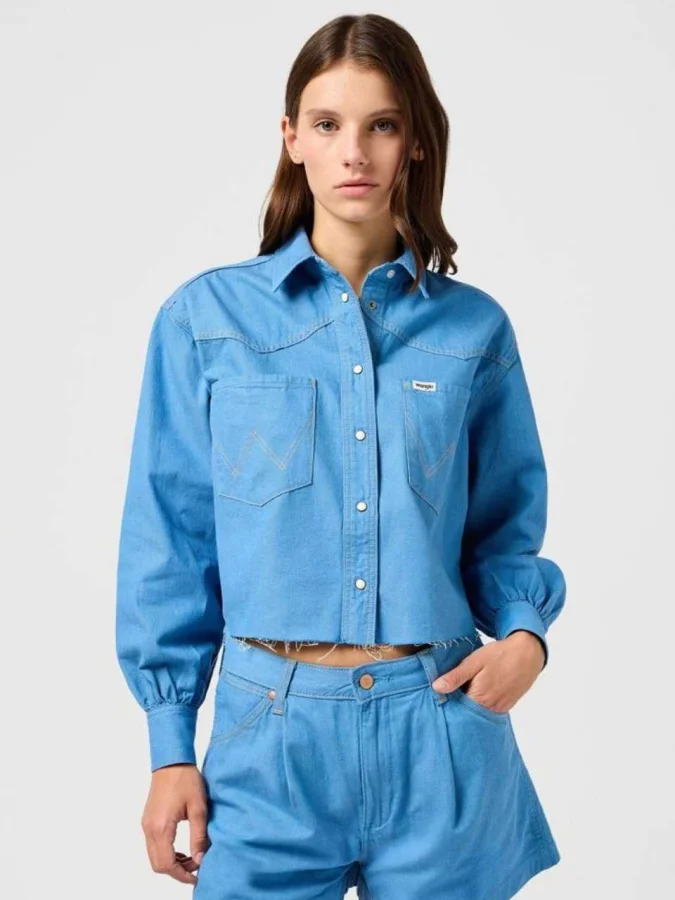 Wrangler - CUT OFF SHIRT
